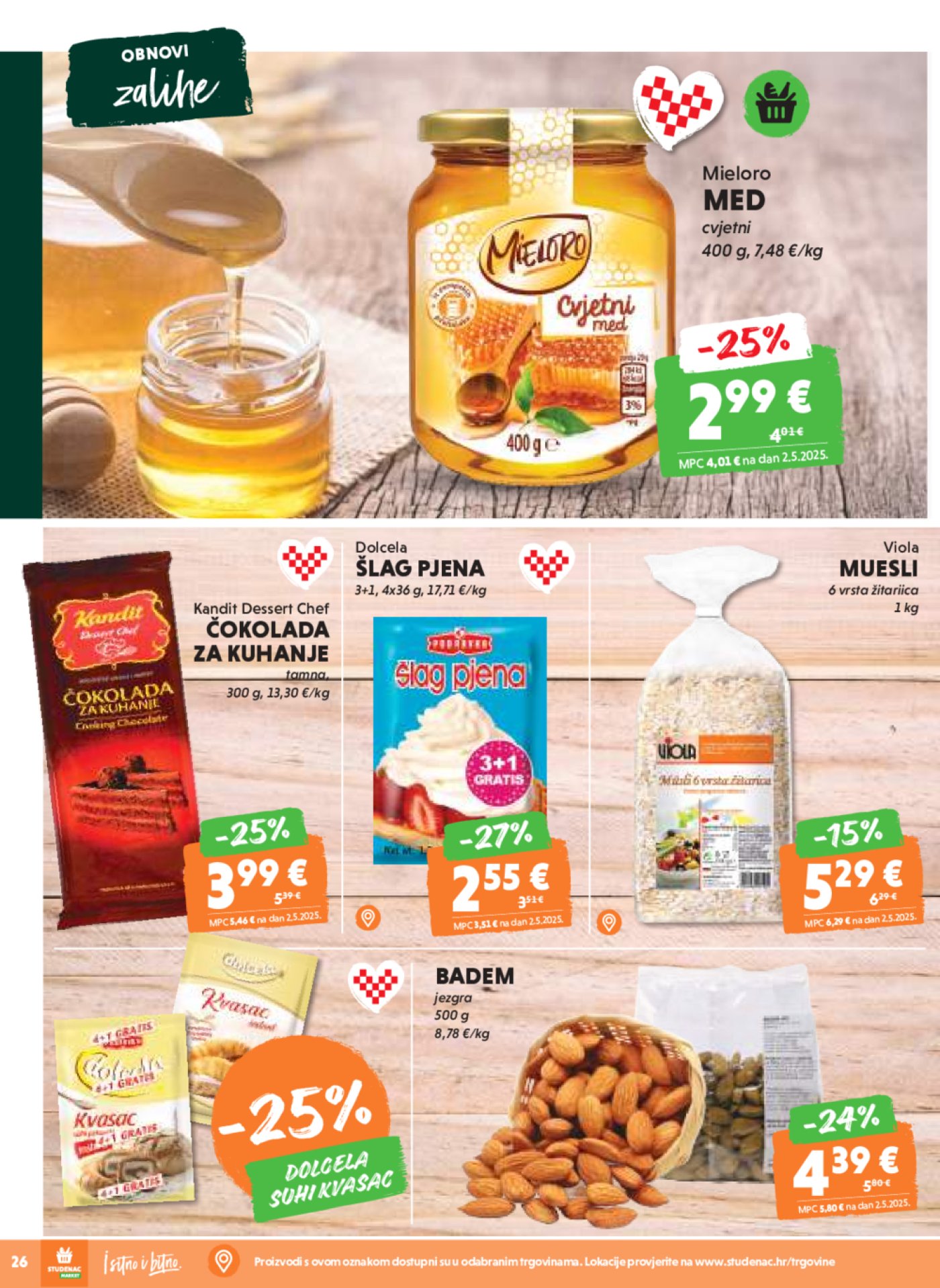 Studenac katalog Akcija 24.09. - 07.10.2025.