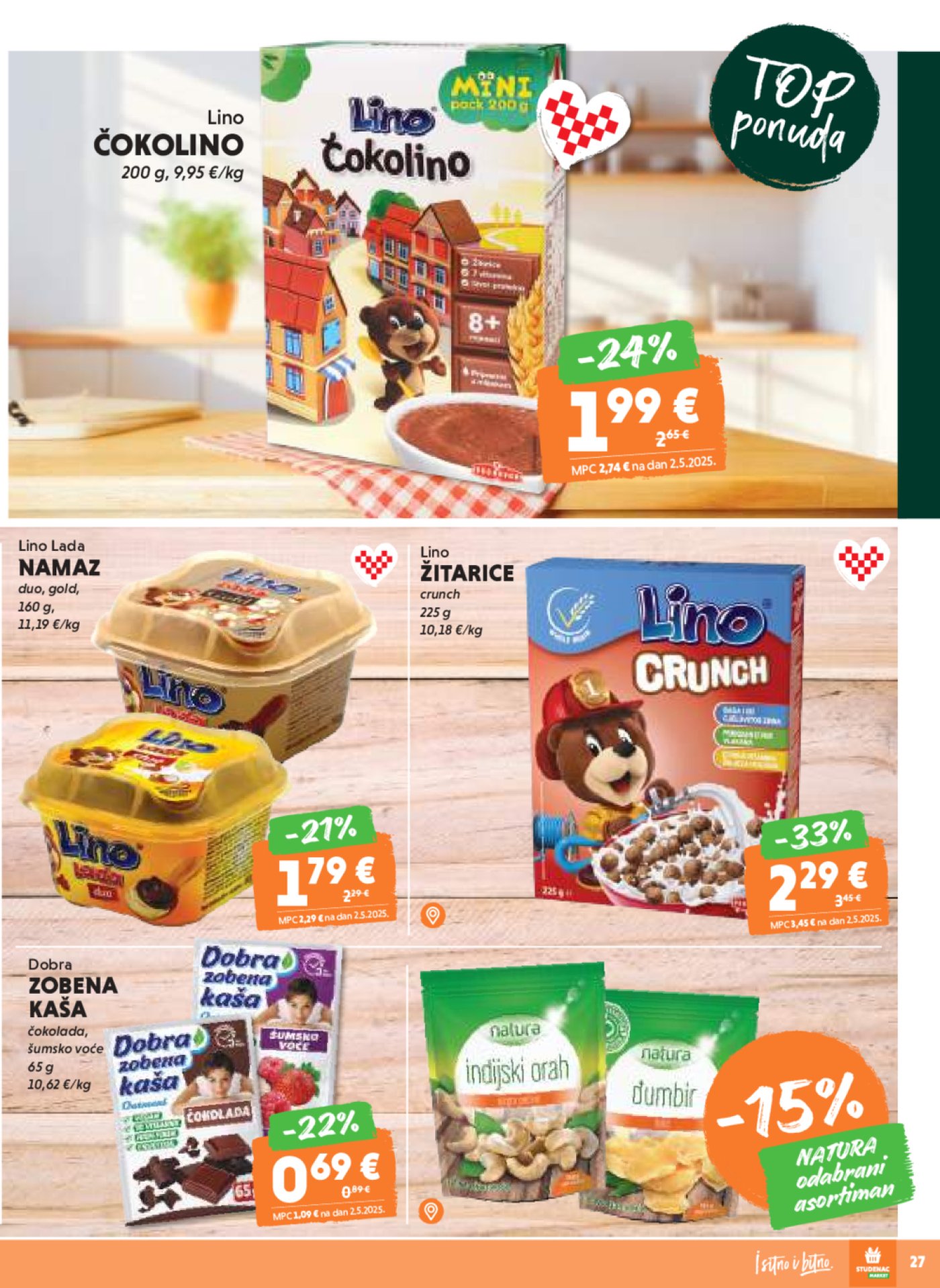 Studenac katalog Akcija 24.09. - 07.10.2025.