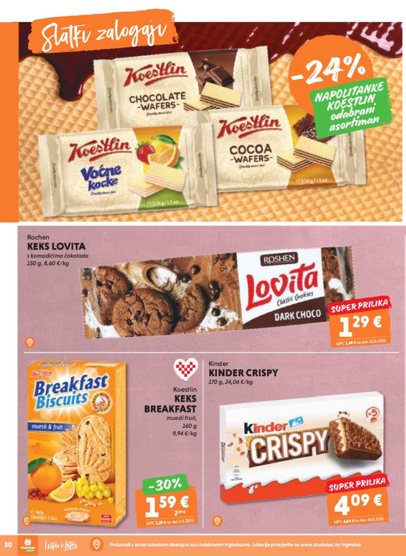 Studenac katalog Akcija 24.09. - 07.10.2025.