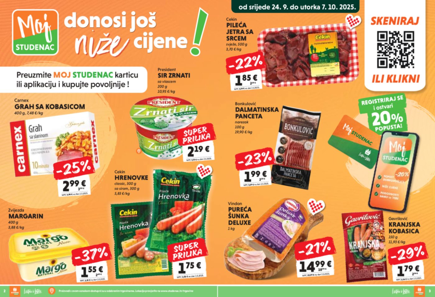 Studenac katalog Moj Studenac 24.09. - 07.10.2025.