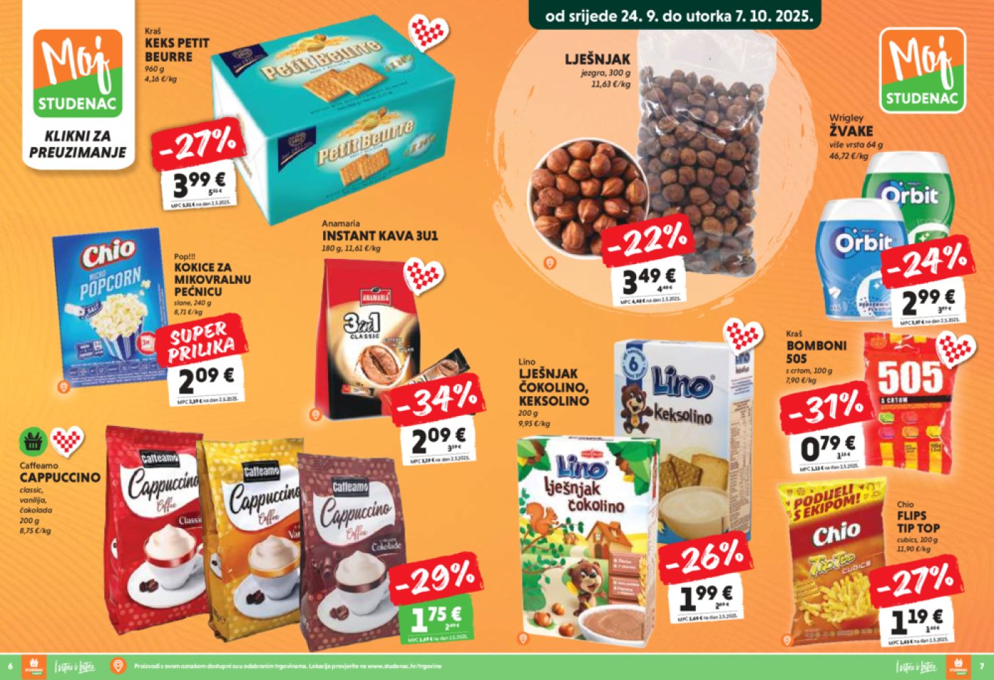 Studenac katalog Moj Studenac 24.09. - 07.10.2025.