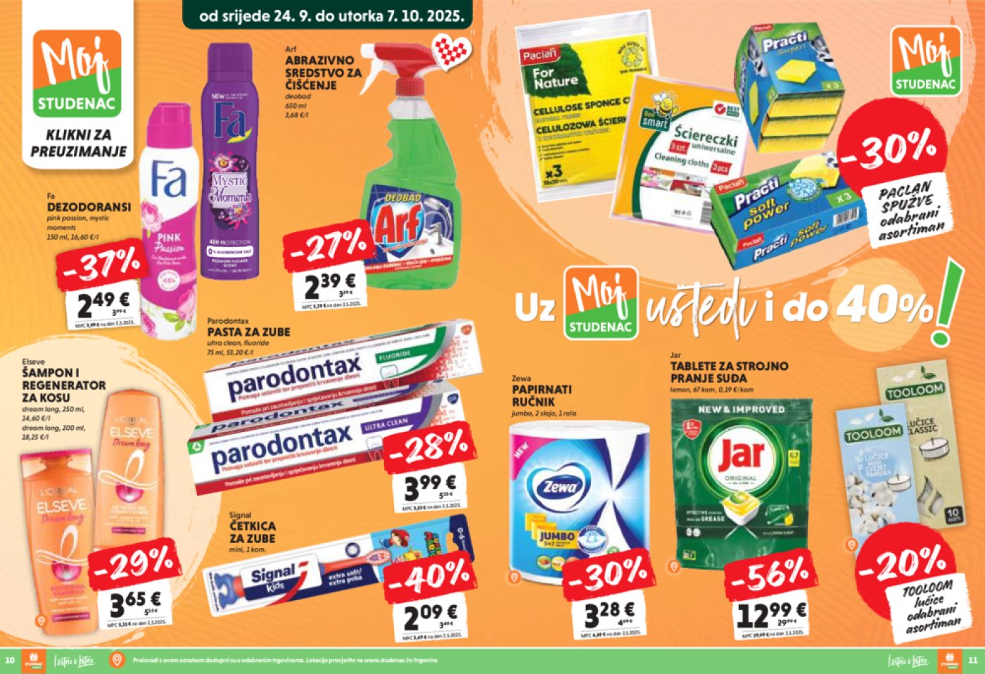 Studenac katalog Moj Studenac 24.09. - 07.10.2025.