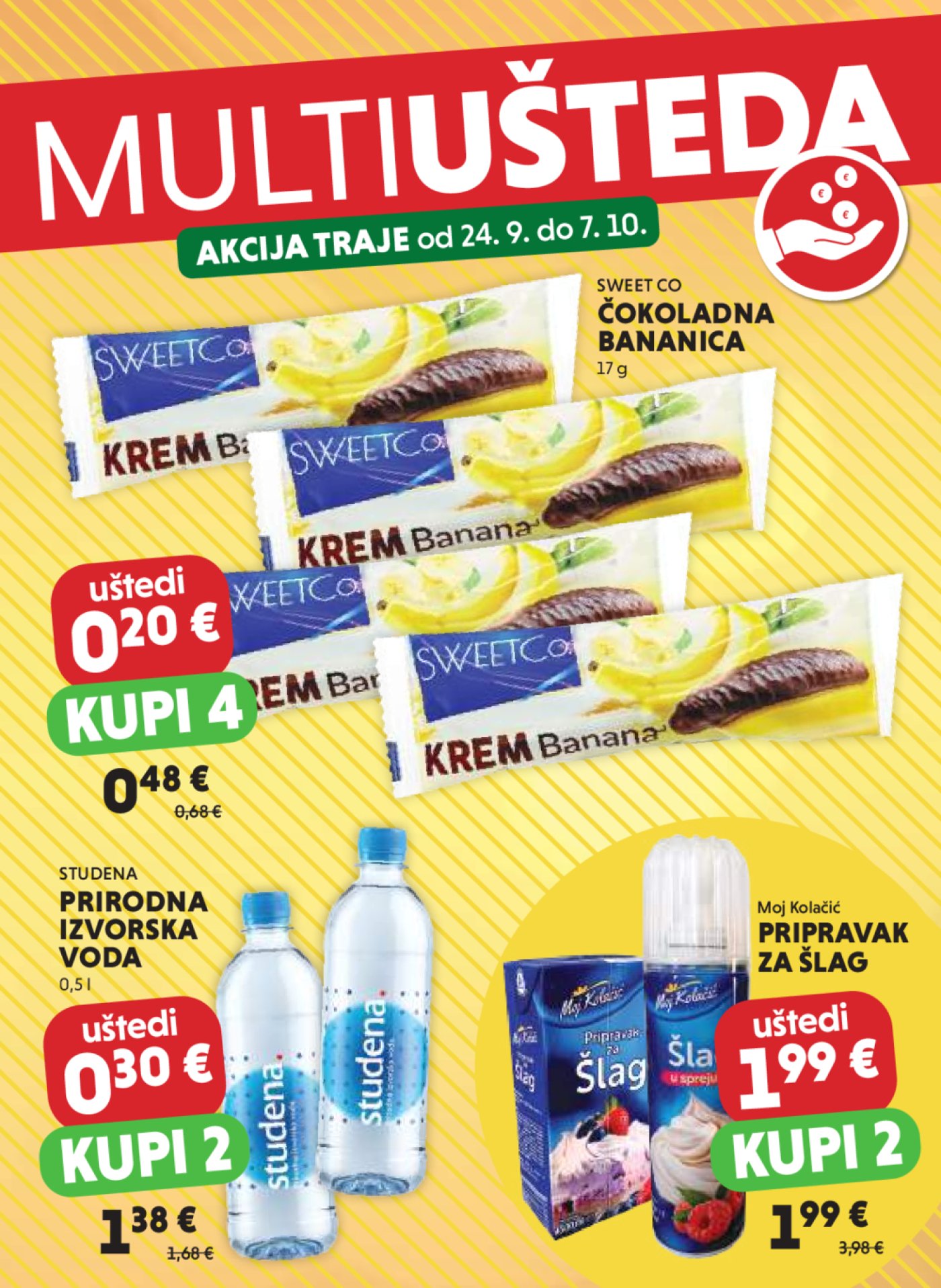 Studenac katalog Multiušteda 24.09. - 07.10.2025.