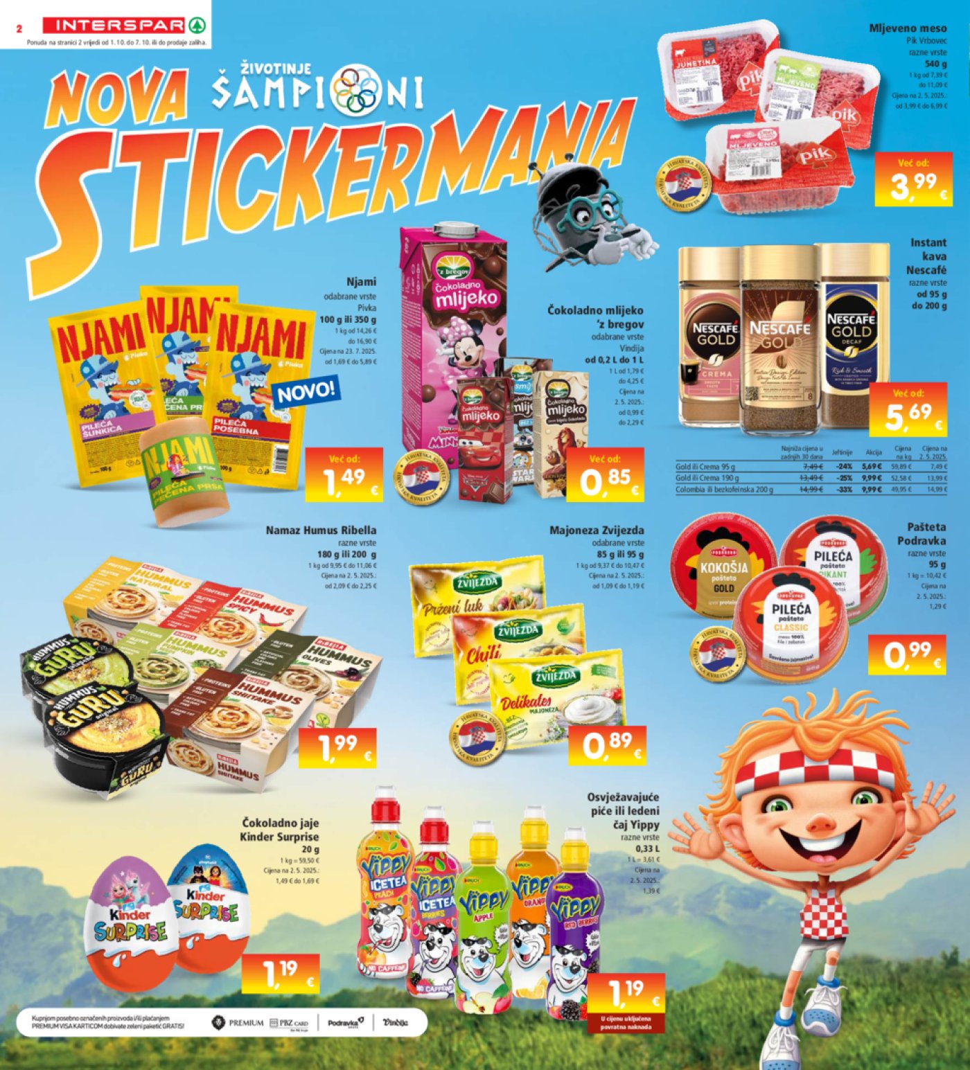 INTERSPAR katalog Akcija 01.10.-07. 10.2025.