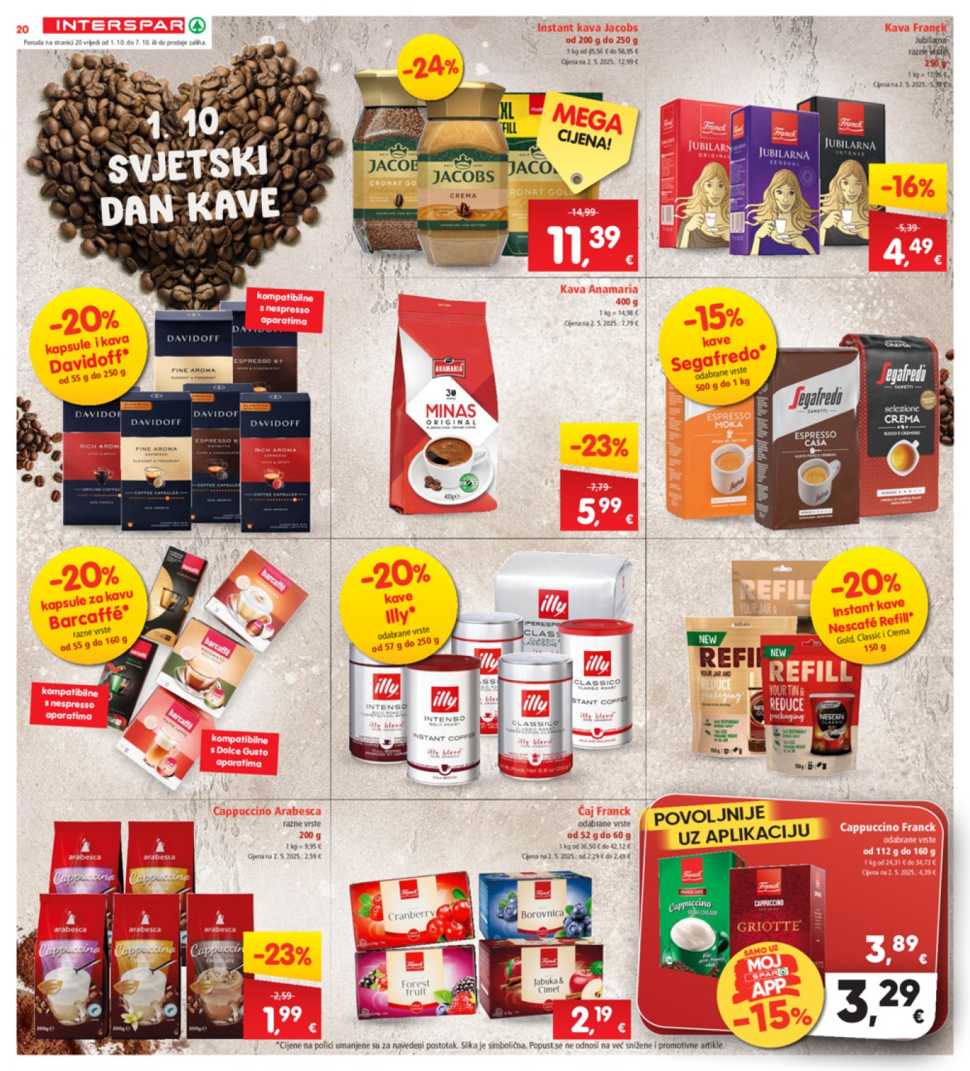 INTERSPAR katalog Akcija 01.10.-07. 10.2025.