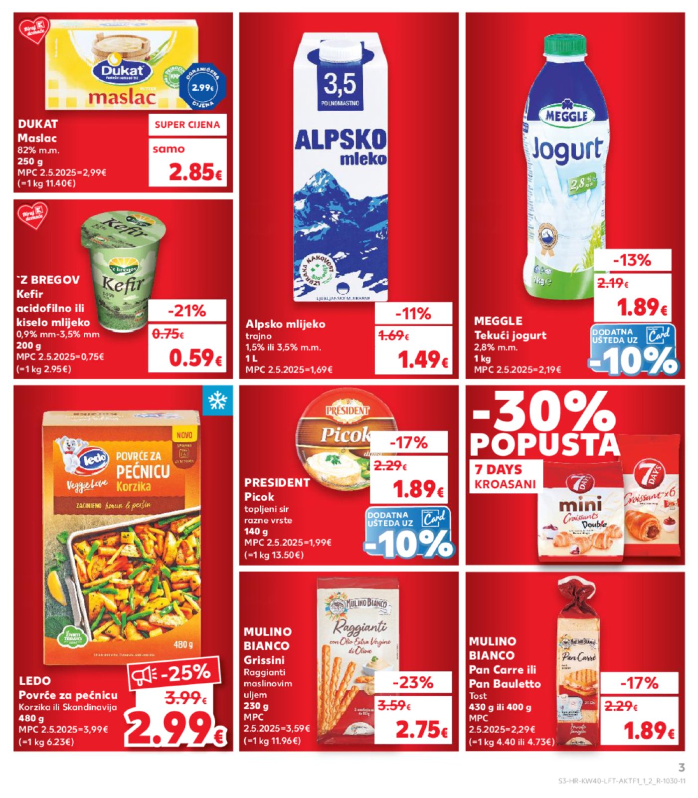 Kaufland katalog Akcija 01.10.-07.10.2025. Odabrane poslovnice