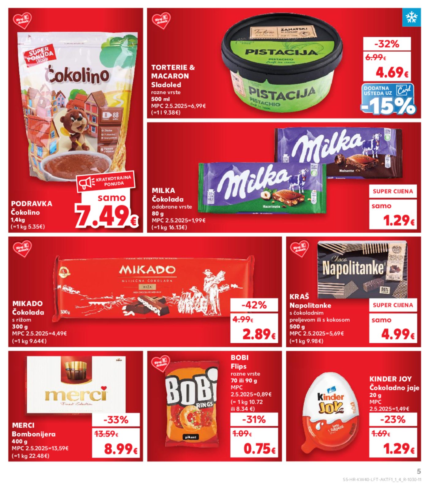 Kaufland katalog Akcija 01.10.-07.10.2025. Odabrane poslovnice