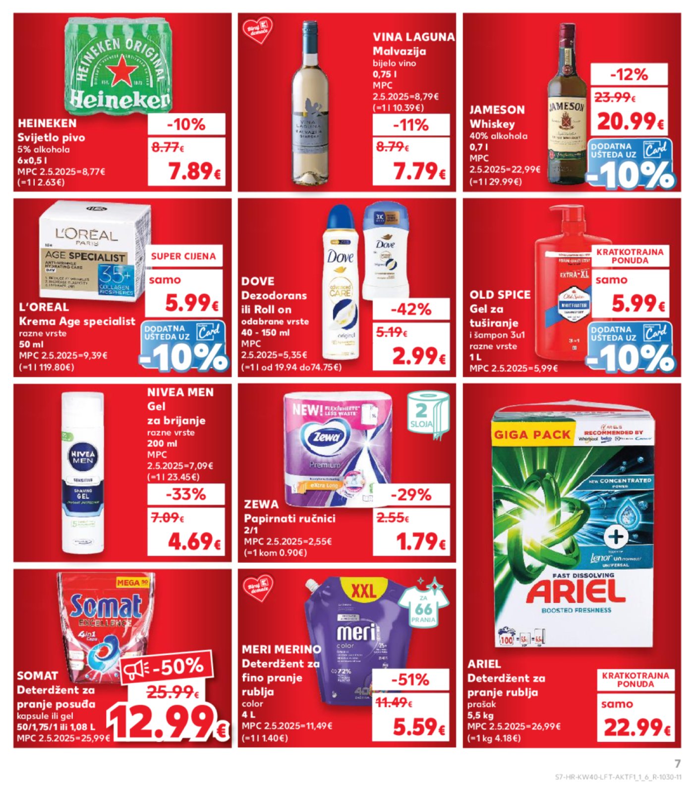 Kaufland katalog Akcija 01.10.-07.10.2025. Odabrane poslovnice