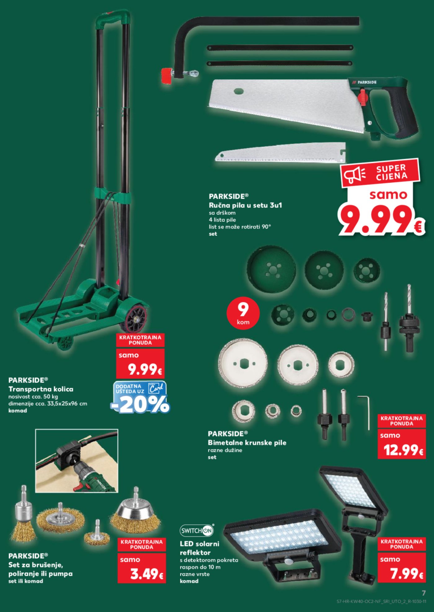 Kaufland katalog Neprehrambenih proizvoda 01.10.-07.10.2025. Odabrane poslovnice