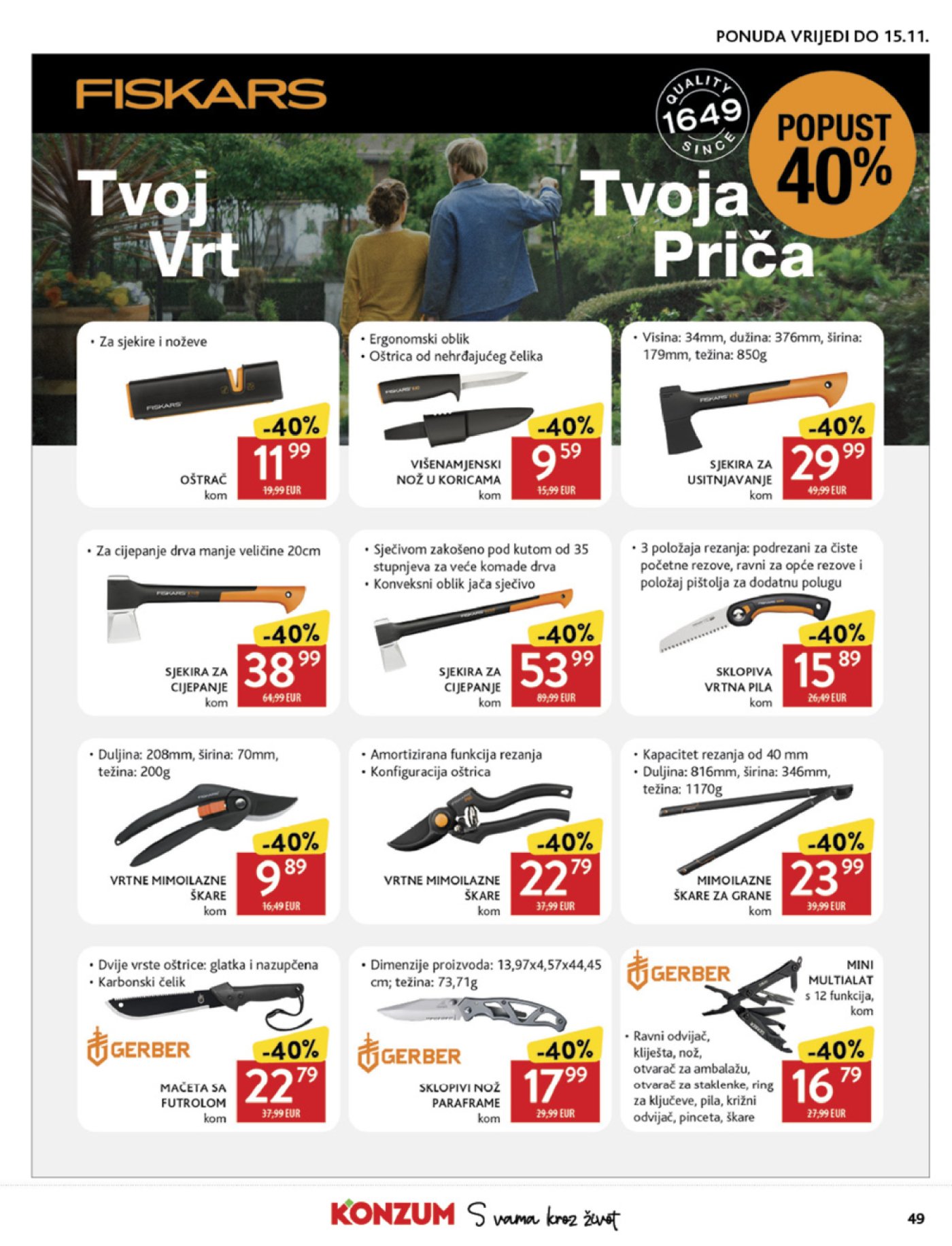 Konzum katalog Akcija 01.10. - 07.10.2025.