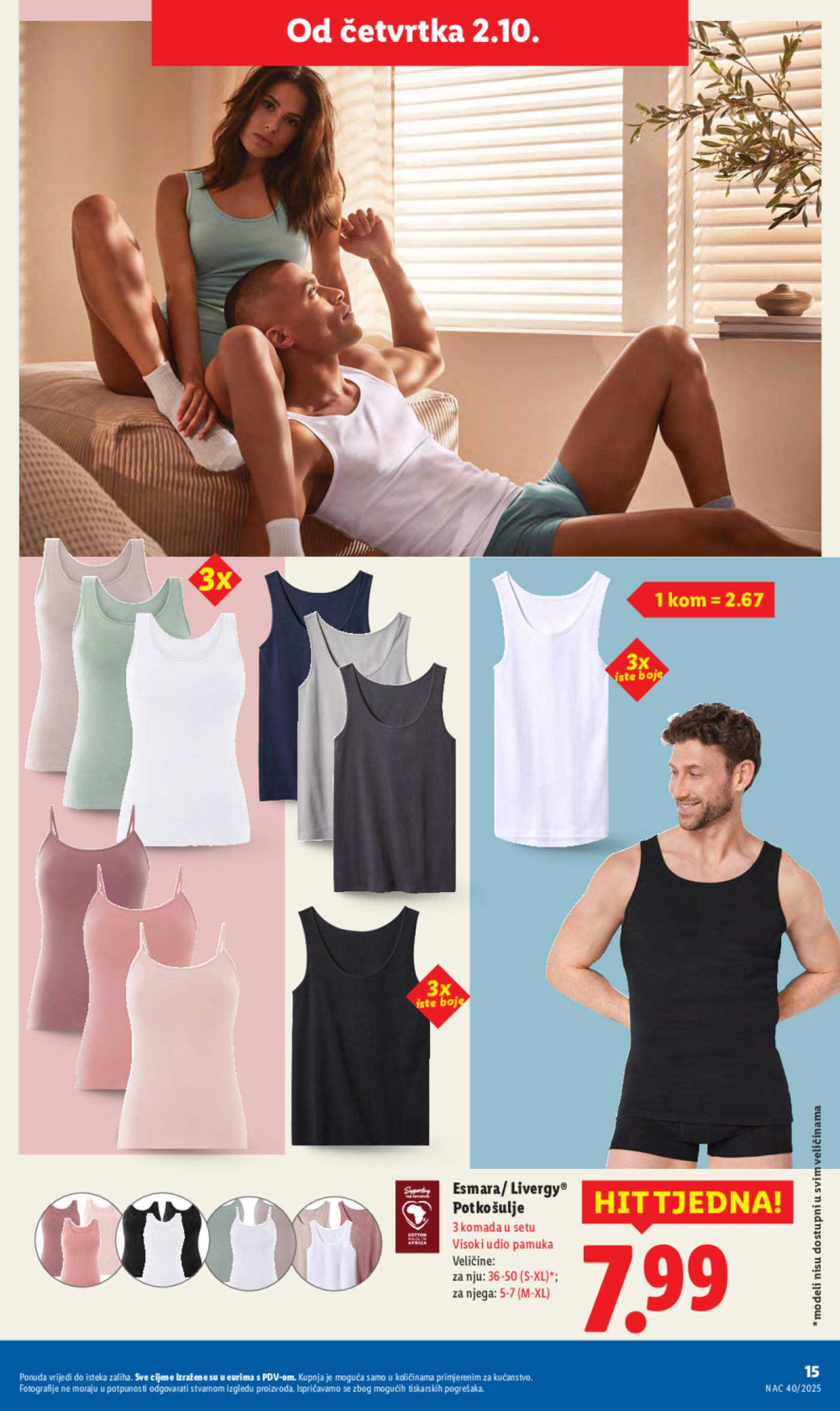 Lidl katalog Ponuda od četvrtka 02.10. - 05.10.2025.