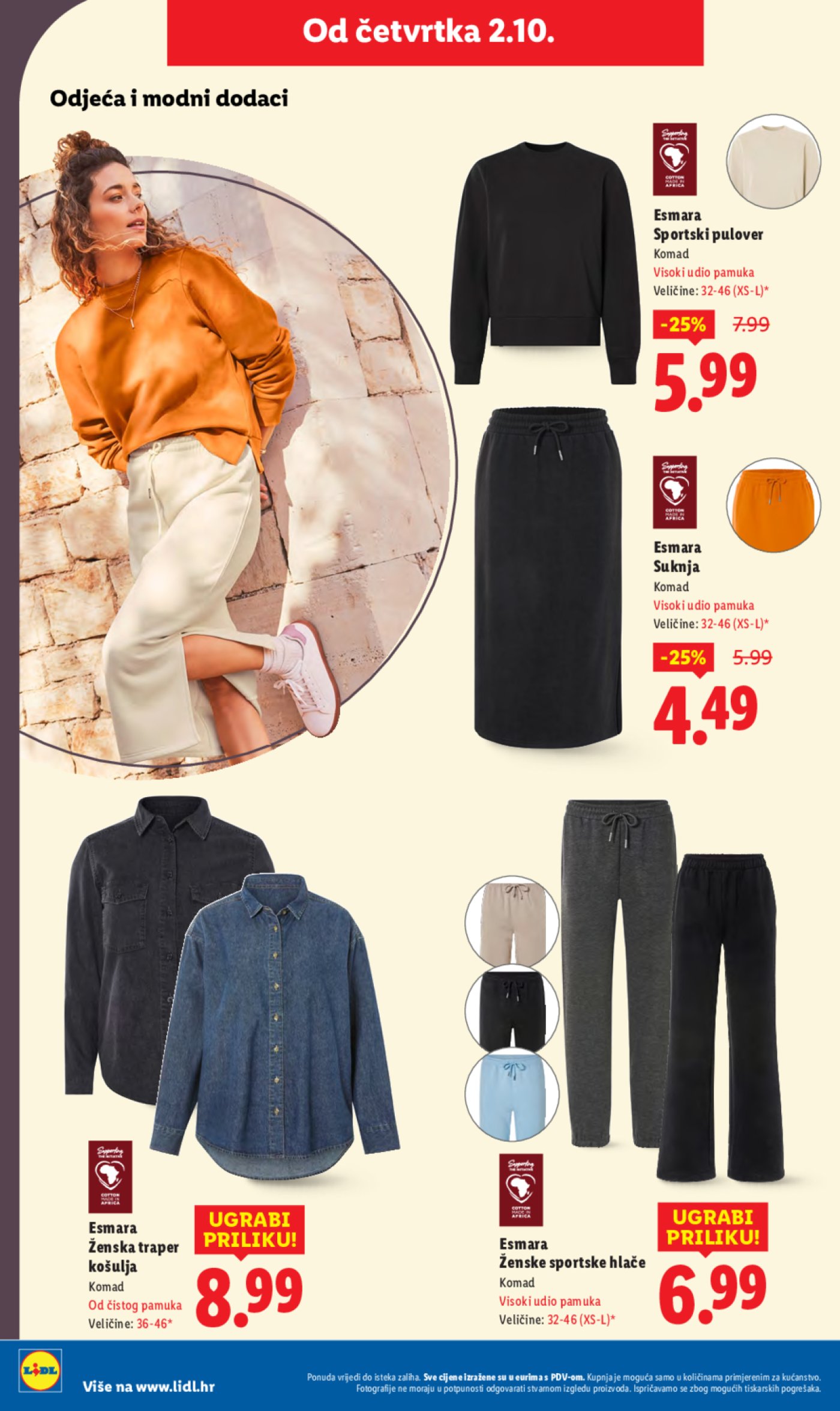 Lidl katalog Ponuda od četvrtka 02.10. - 05.10.2025.