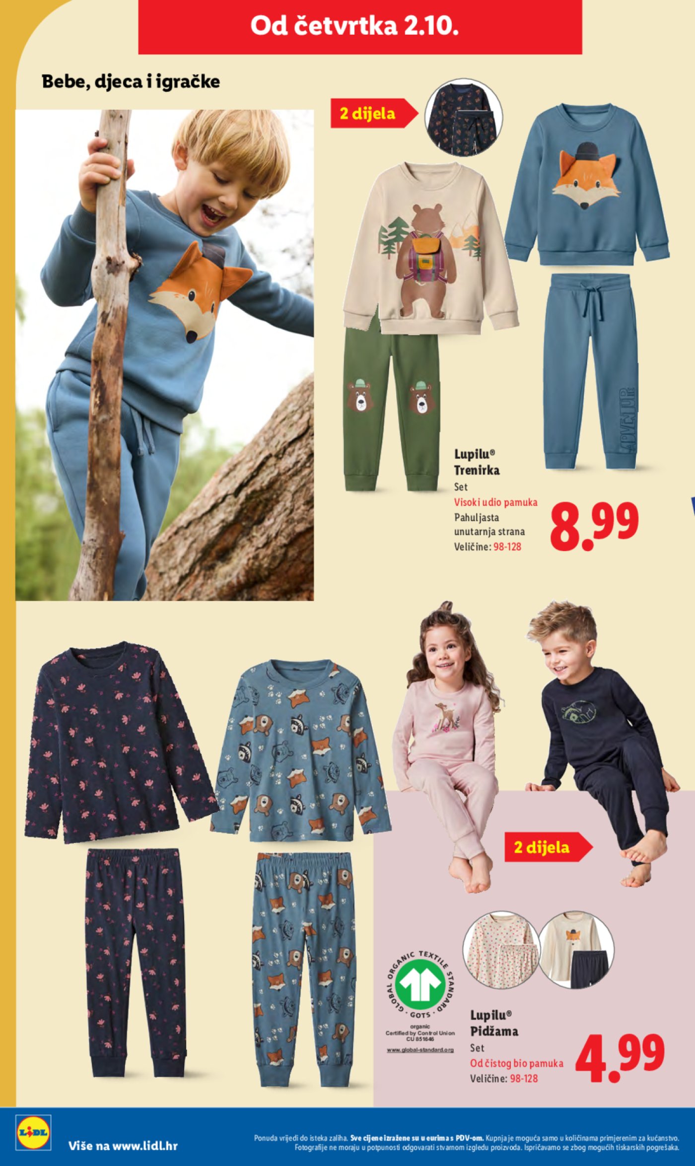 Lidl katalog Ponuda od četvrtka 02.10. - 05.10.2025.