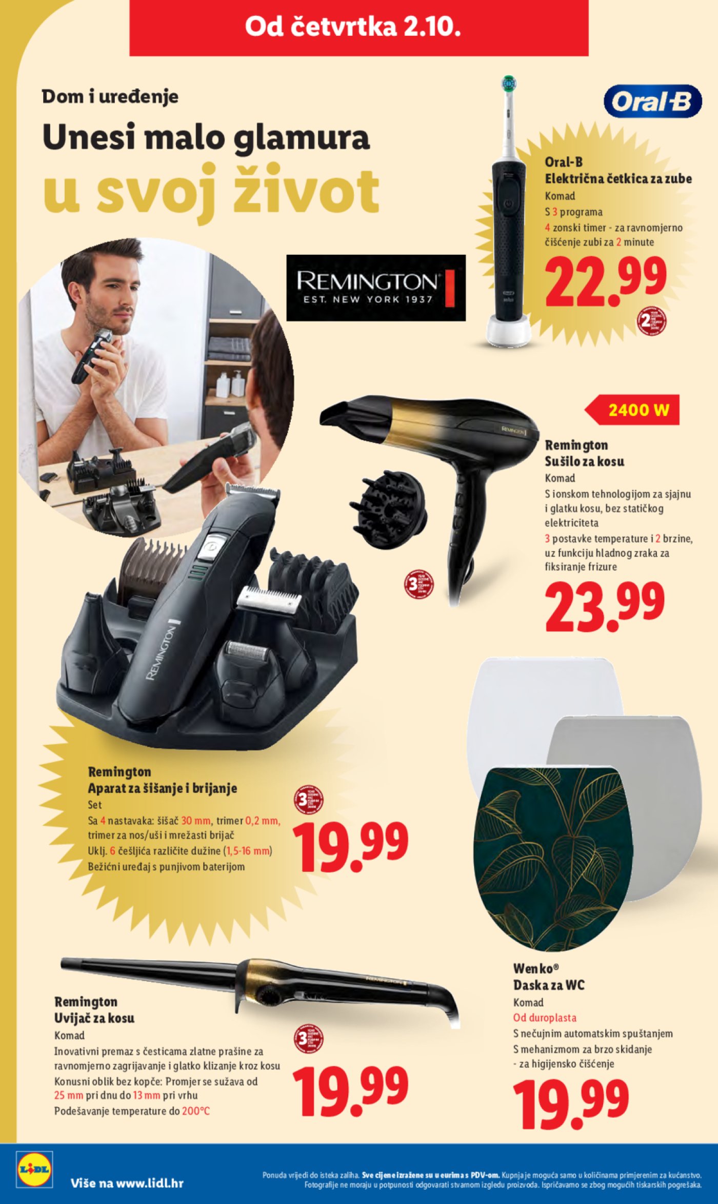 Lidl katalog Ponuda od četvrtka 02.10. - 05.10.2025.