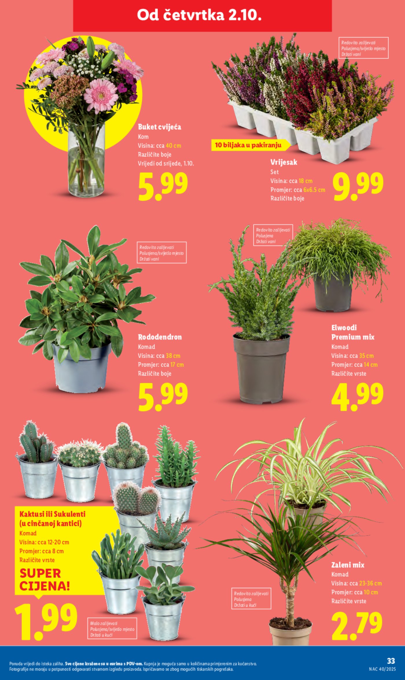 Lidl katalog Ponuda od četvrtka 02.10. - 05.10.2025.