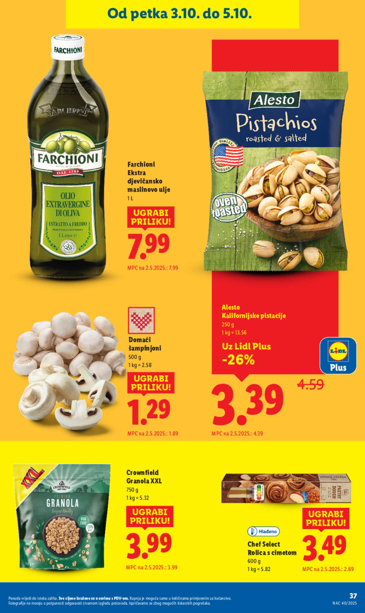 Lidl katalog Ponuda od četvrtka 02.10. - 05.10.2025.