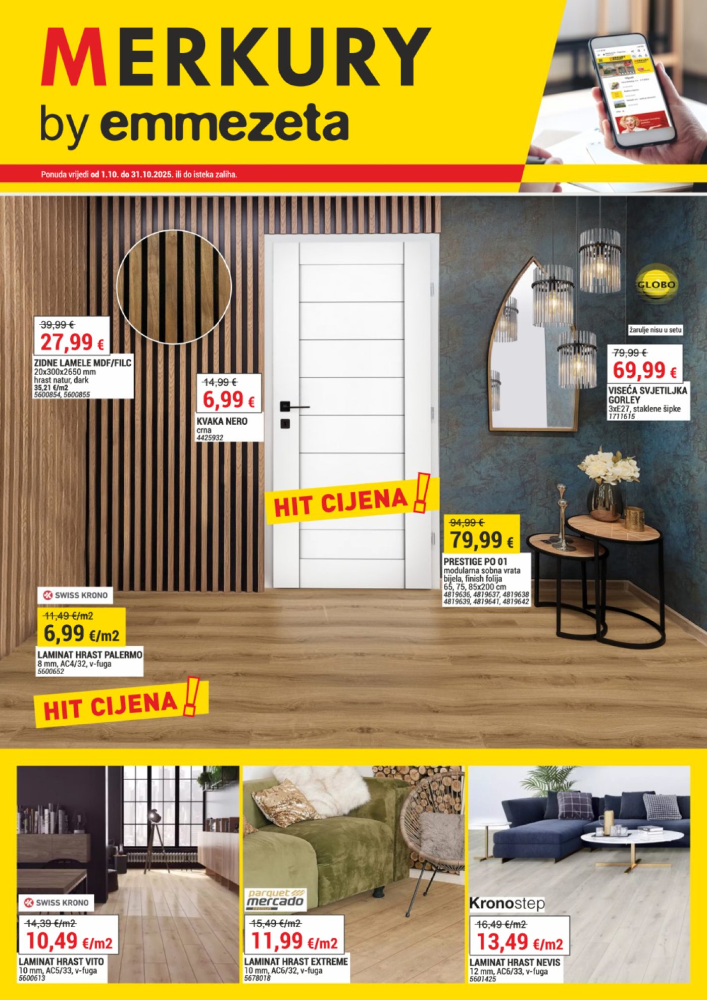 Merkury katalog Akcija 01.10. - 31.10.2025.