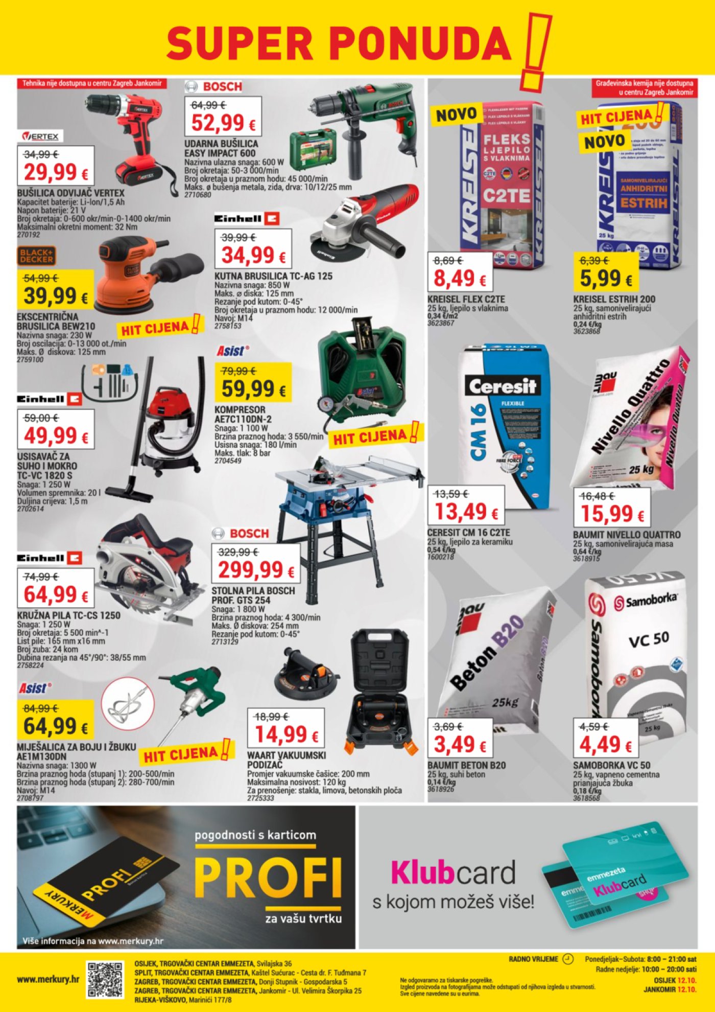 Merkury katalog Akcija 01.10. - 31.10.2025.