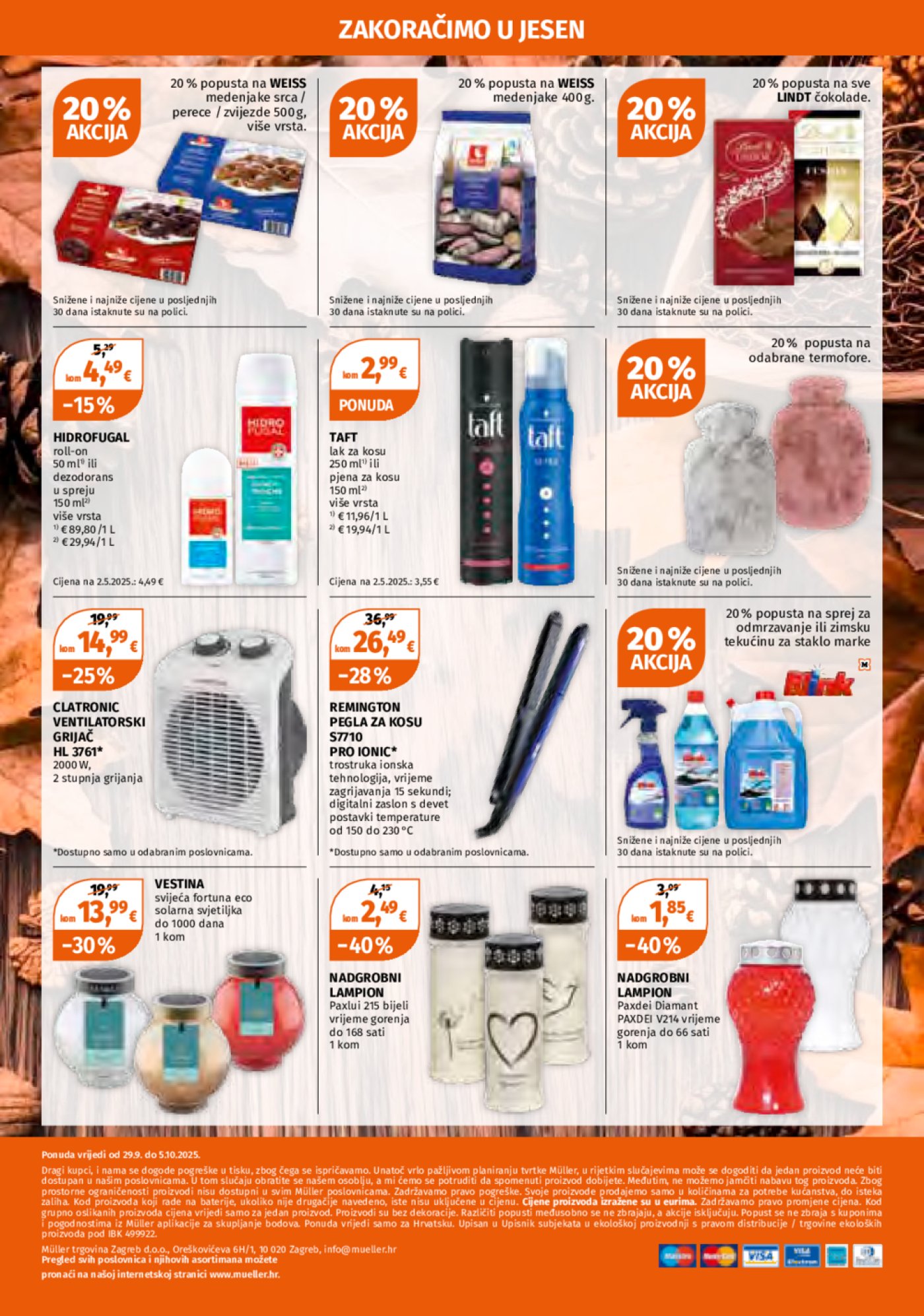 Muller katalog Akcija 29.09.-05.10.2025.