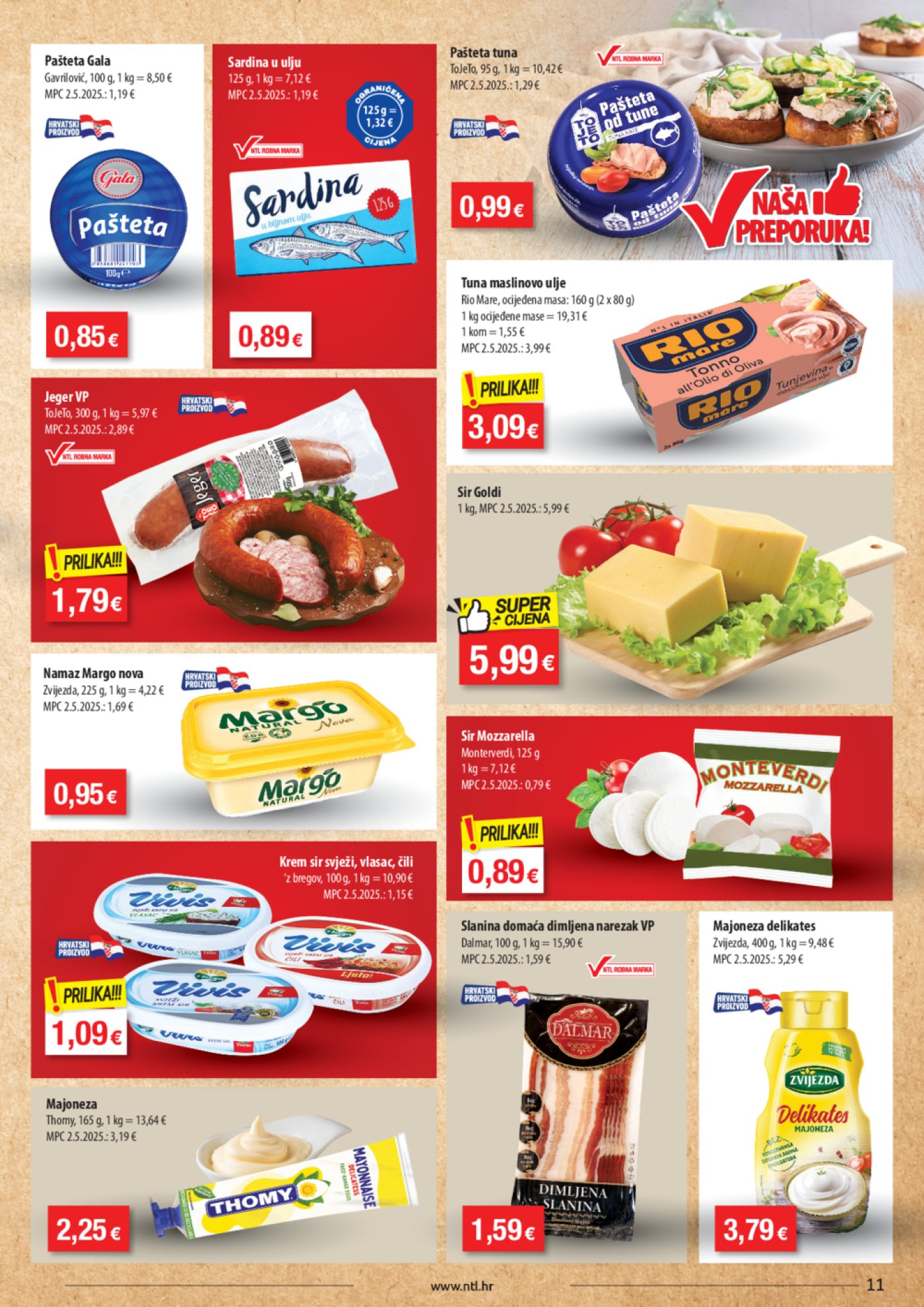 NTL katalog Akcija 08.10. - 14.10.2025. Sjever