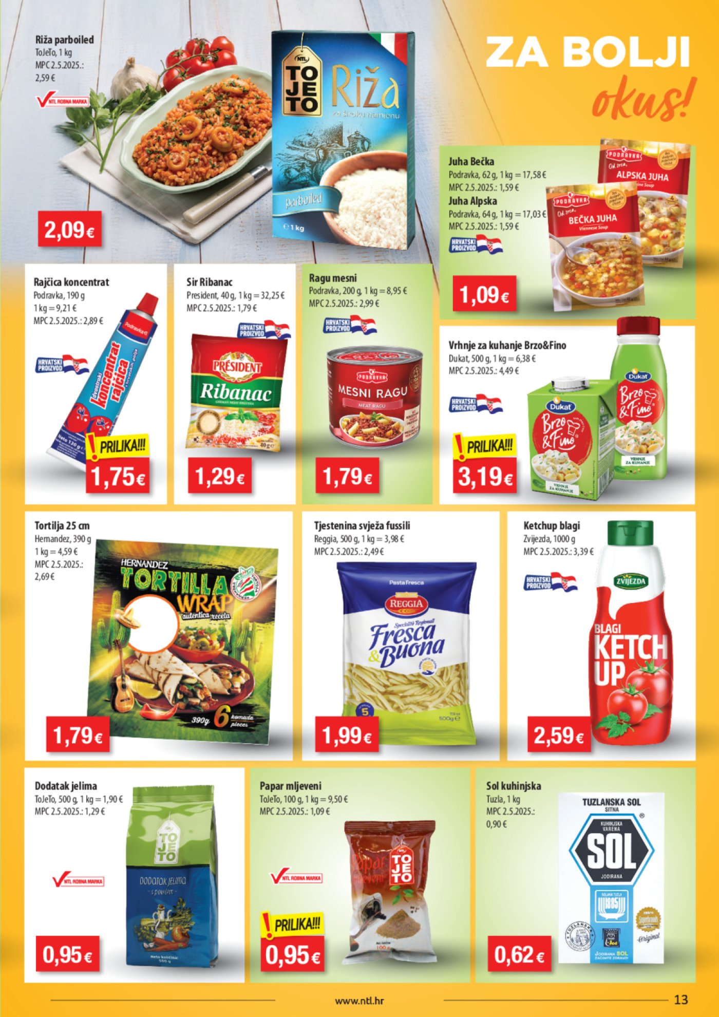 NTL katalog Akcija 08.10. - 14.10.2025. Sjever