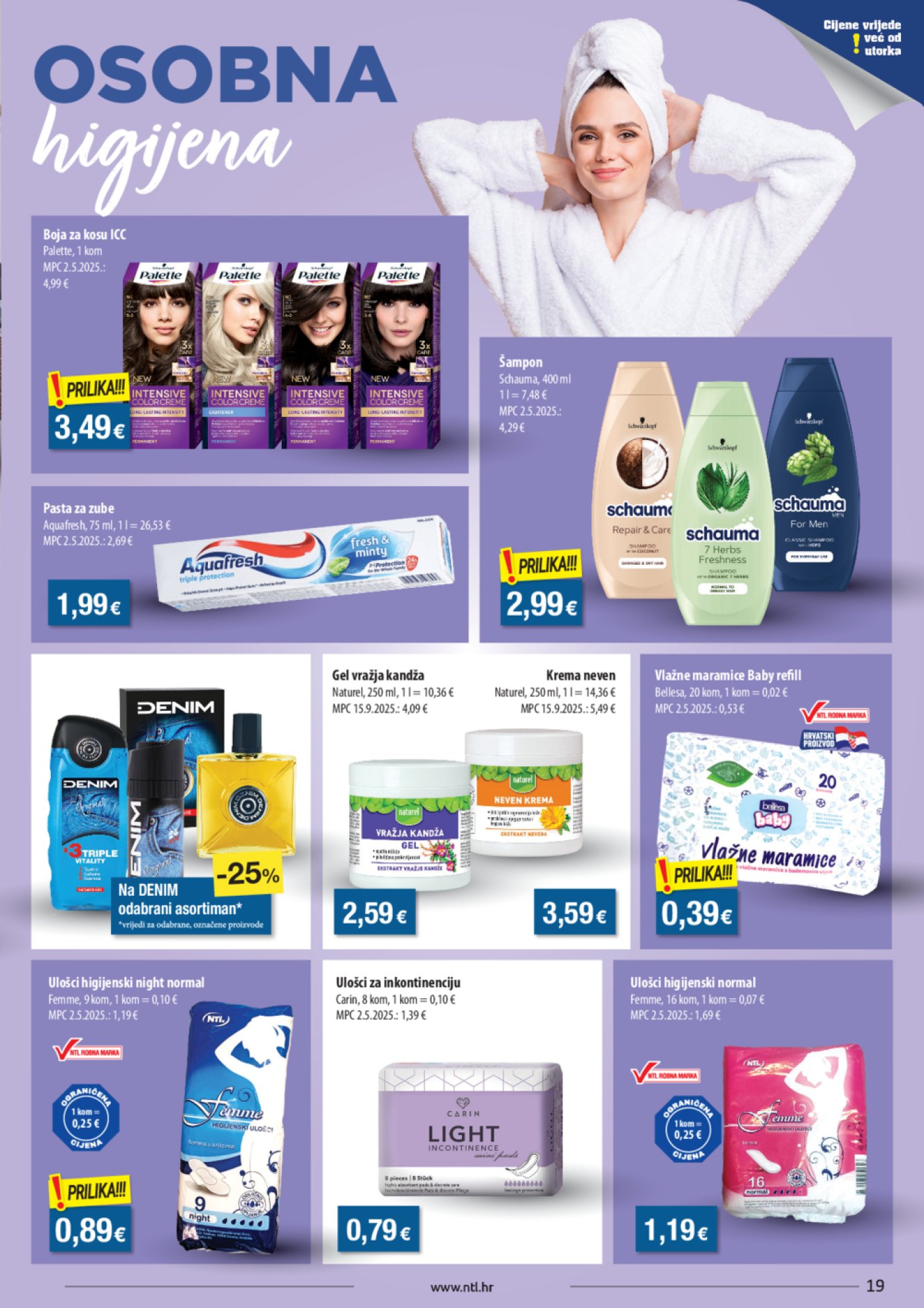 NTL katalog Akcija 08.10. - 14.10.2025. Sjever