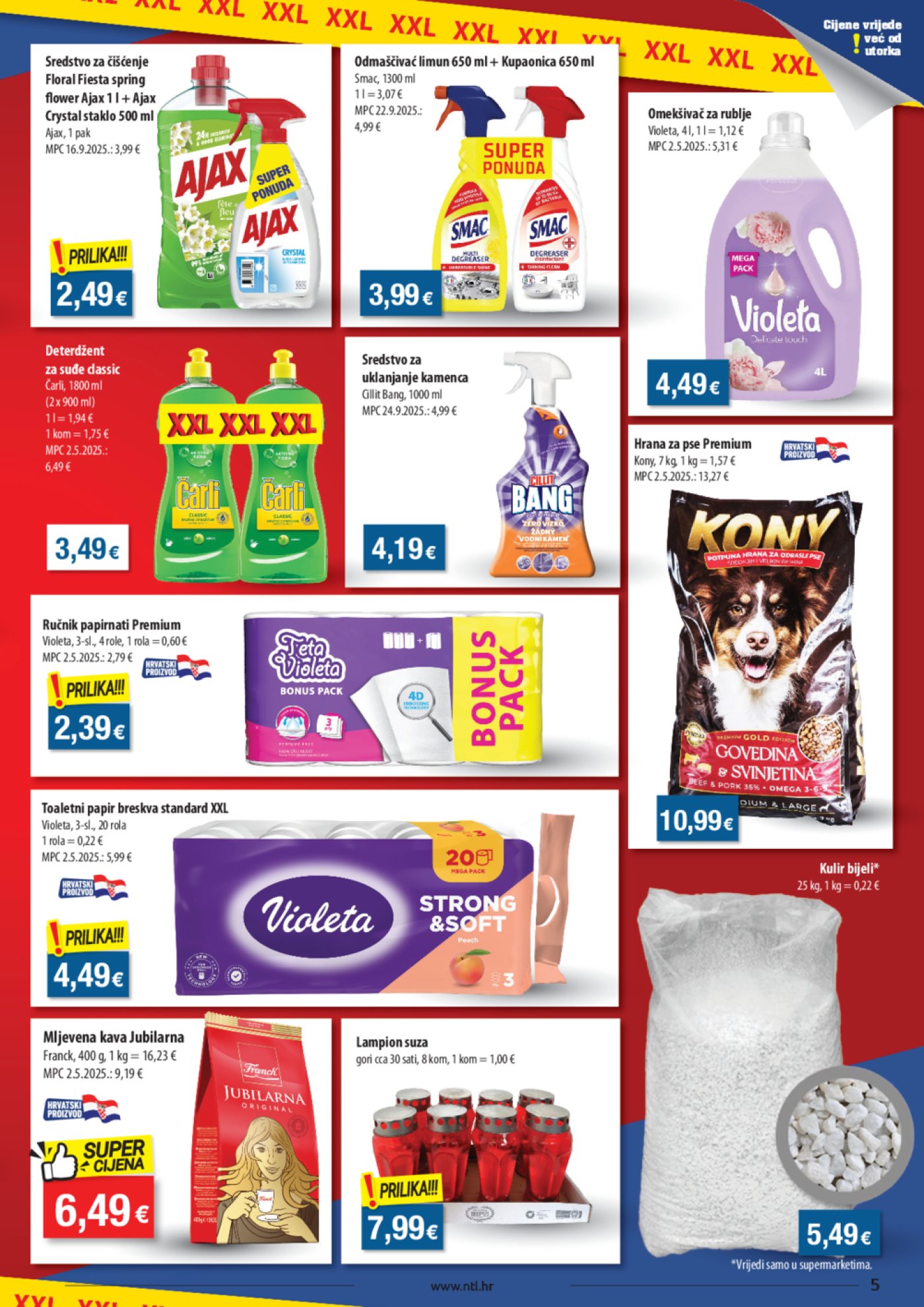 NTL katalog Akcija 08.10. - 14.10.2025. Sjever