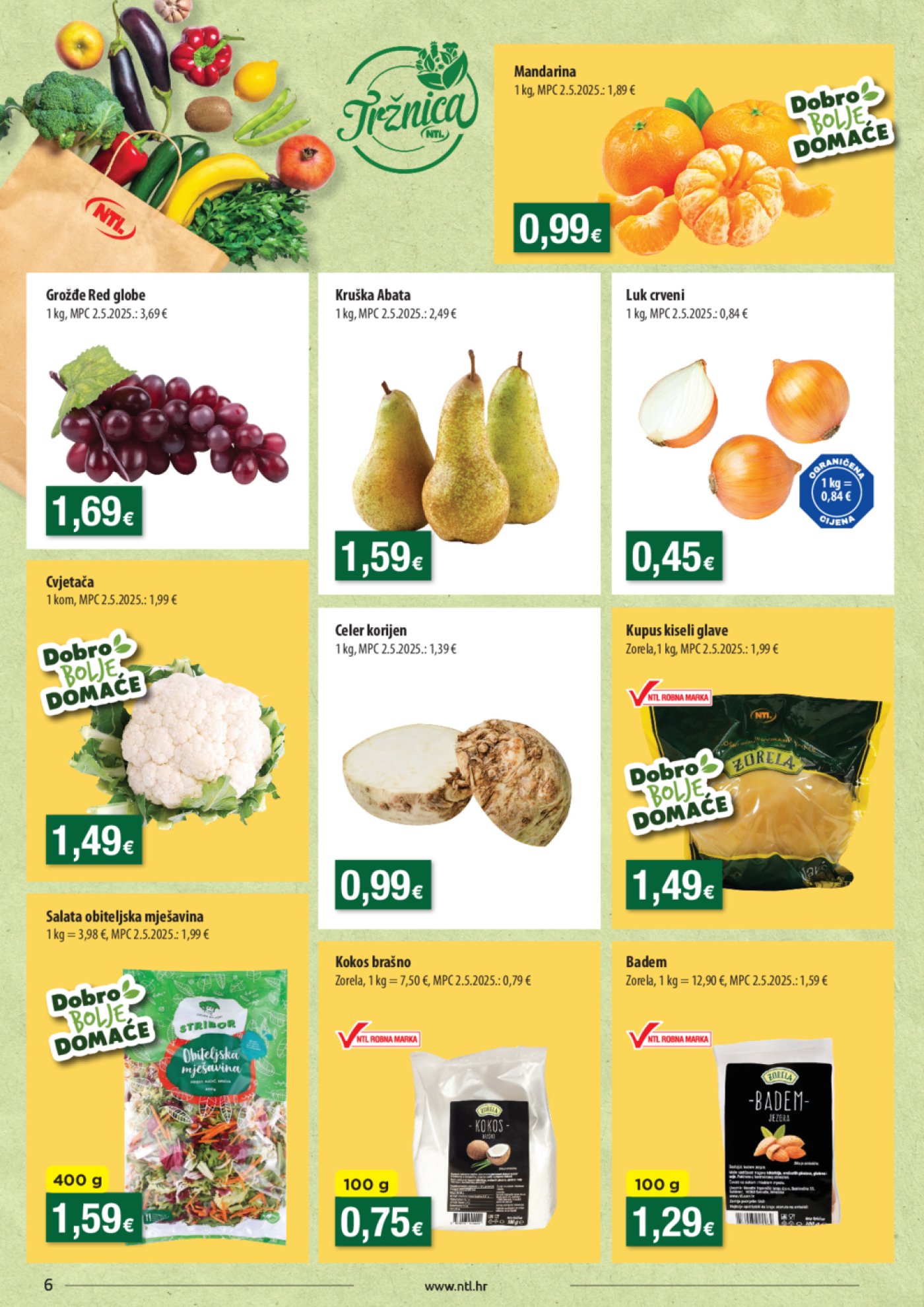 NTL katalog Akcija 08.10. - 14.10.2025. Sjever