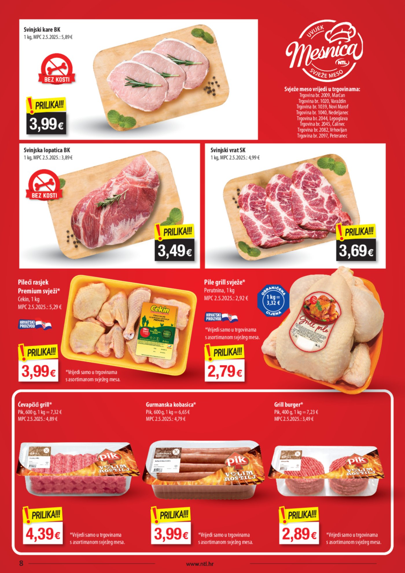 NTL katalog Akcija 08.10. - 14.10.2025. Sjever