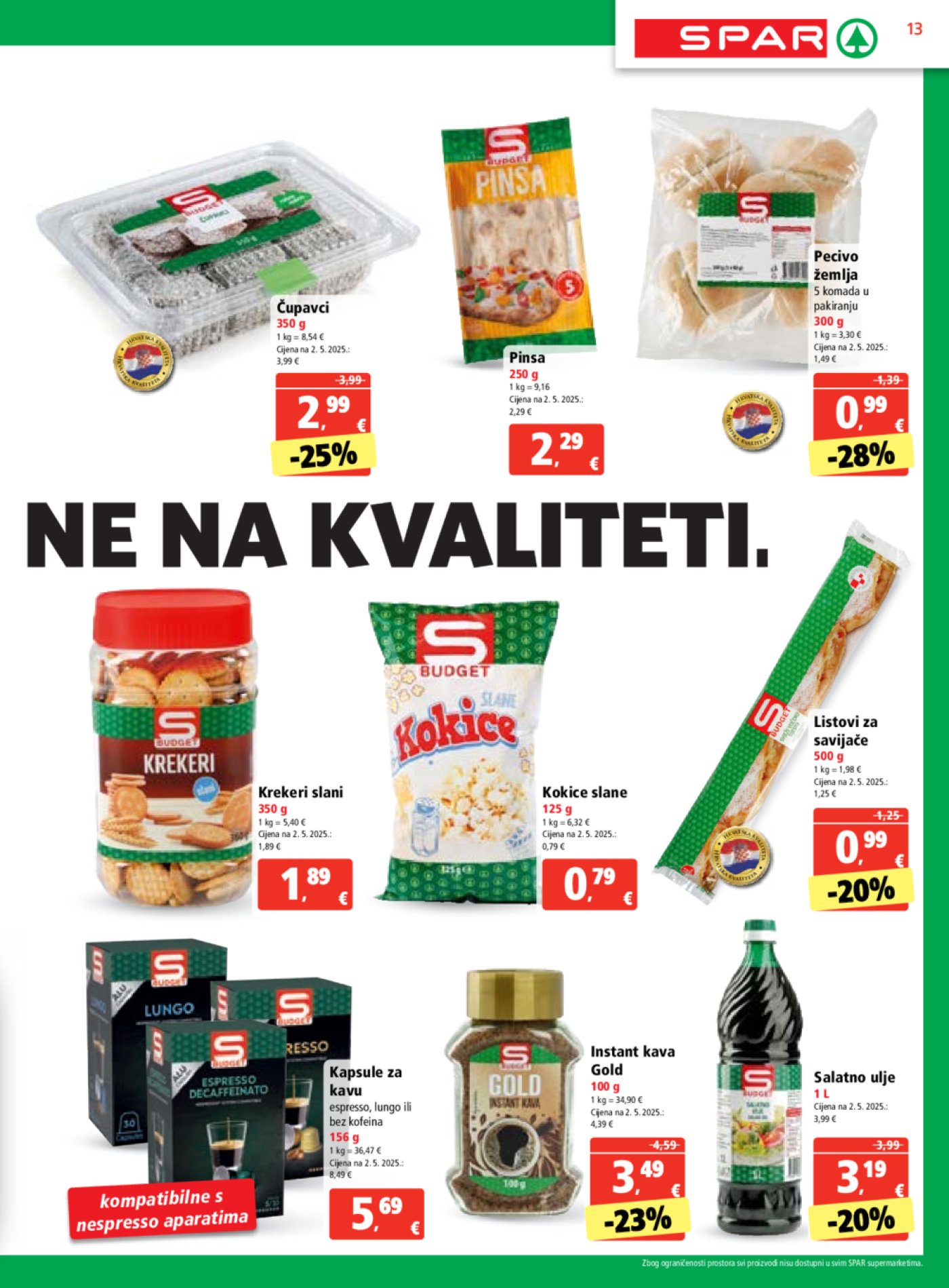 SPAR katalog Akcija 01.10. - 07.10.2025.