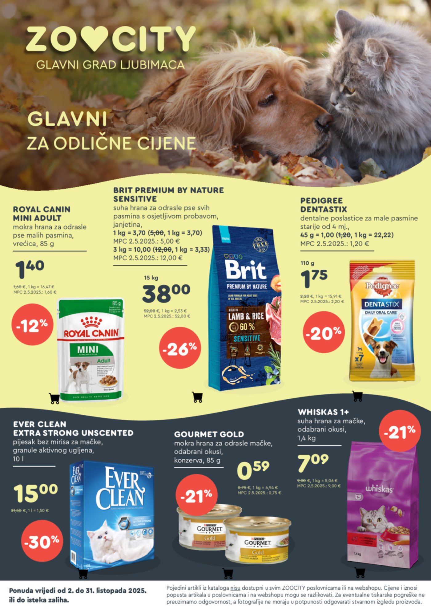 ZOOCITY katalog Akcija 02.10.-31.10.2025.