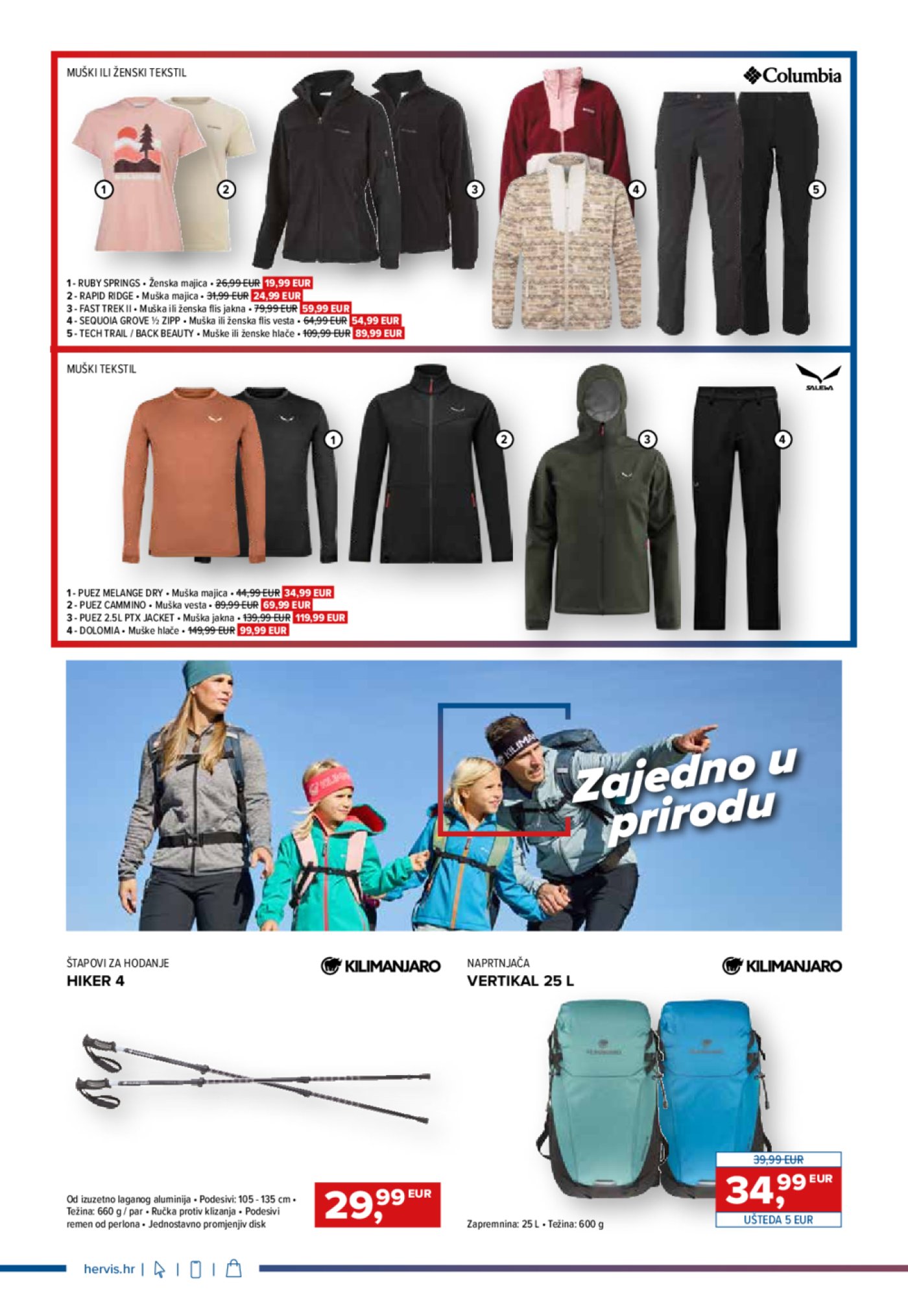 Hervis katalog Akcija 15.10.-21.10.2025.