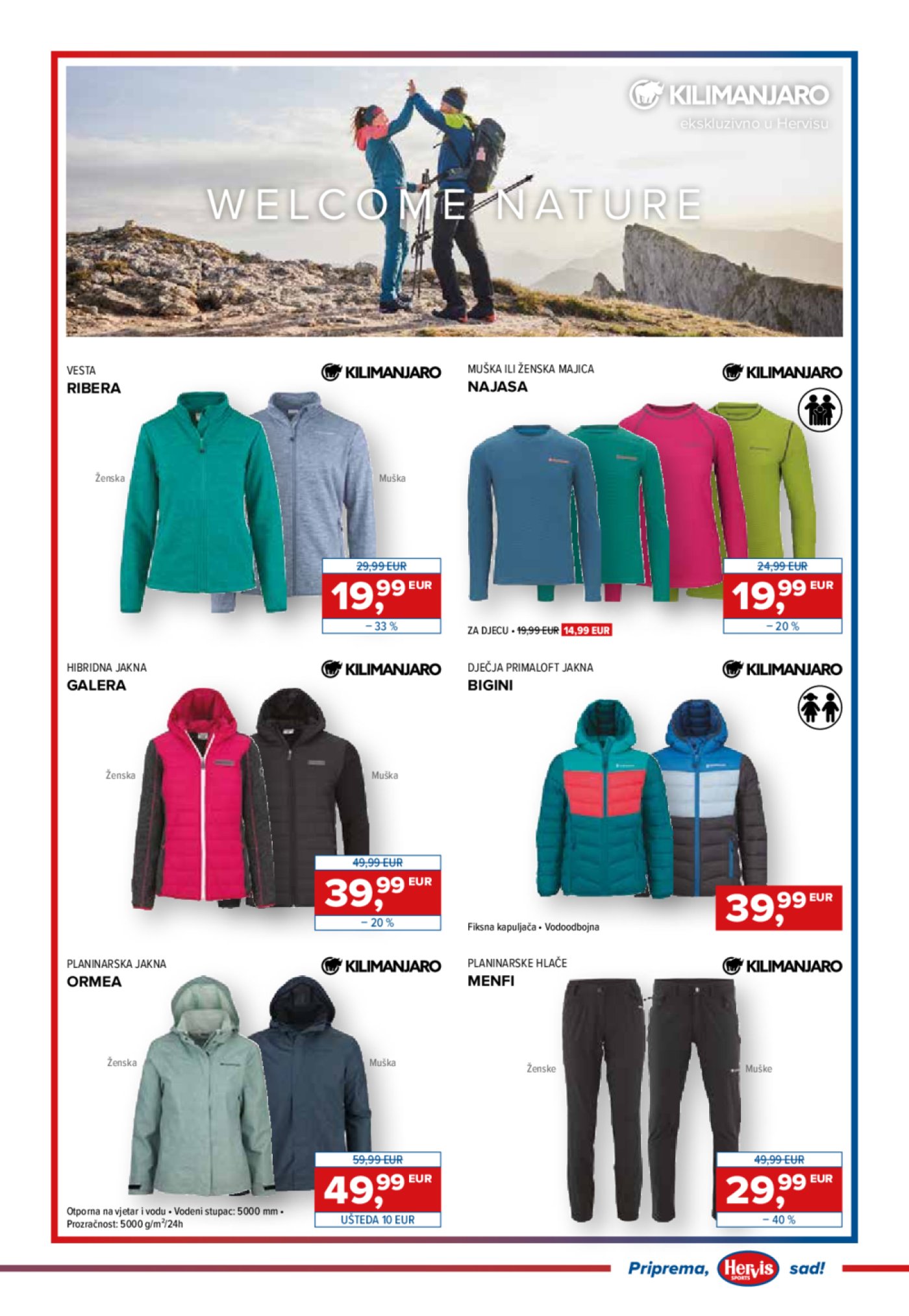 Hervis katalog Akcija 15.10.-21.10.2025.