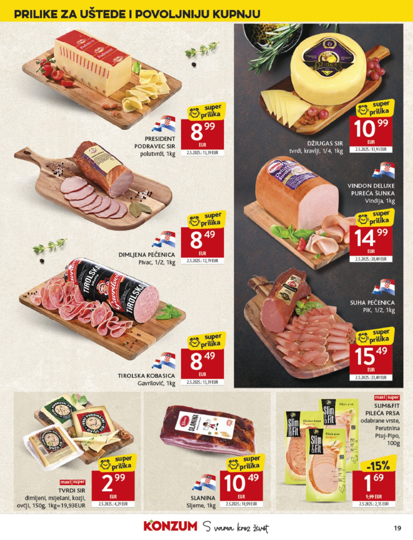 Konzum katalog Akcija 08.10. - 14.10.2025.