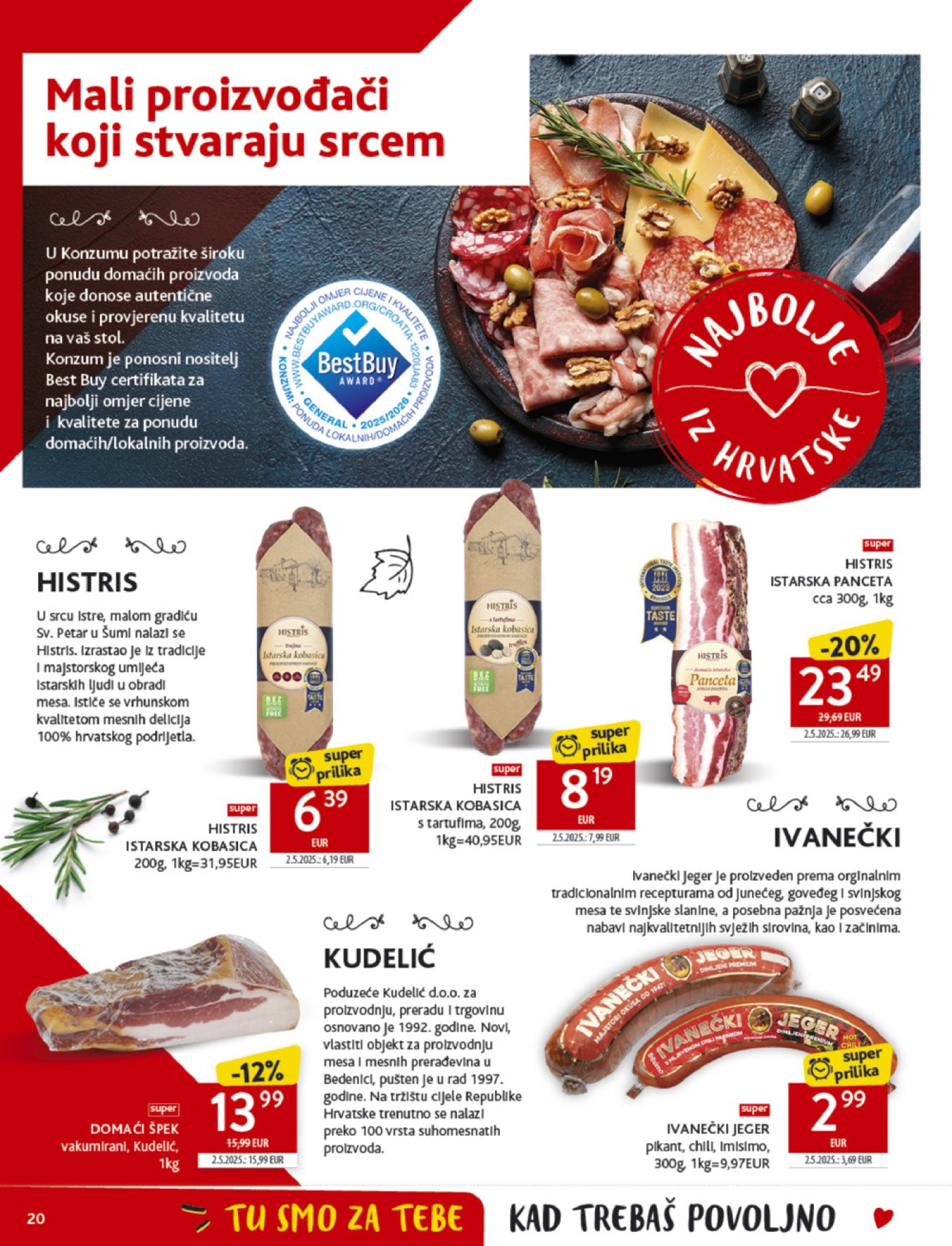 Konzum katalog Akcija 08.10. - 14.10.2025.