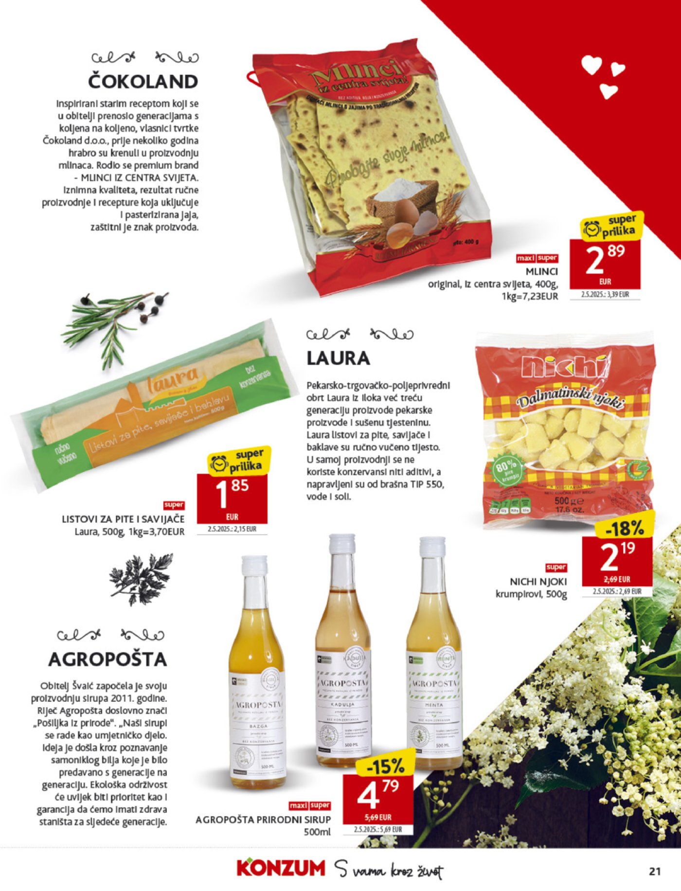 Konzum katalog Akcija 08.10. - 14.10.2025.