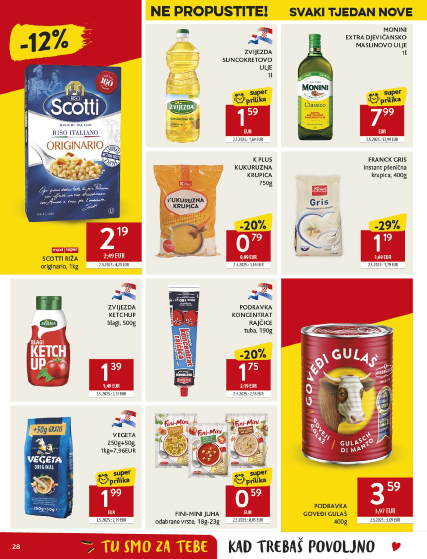 Konzum katalog Akcija 08.10. - 14.10.2025.