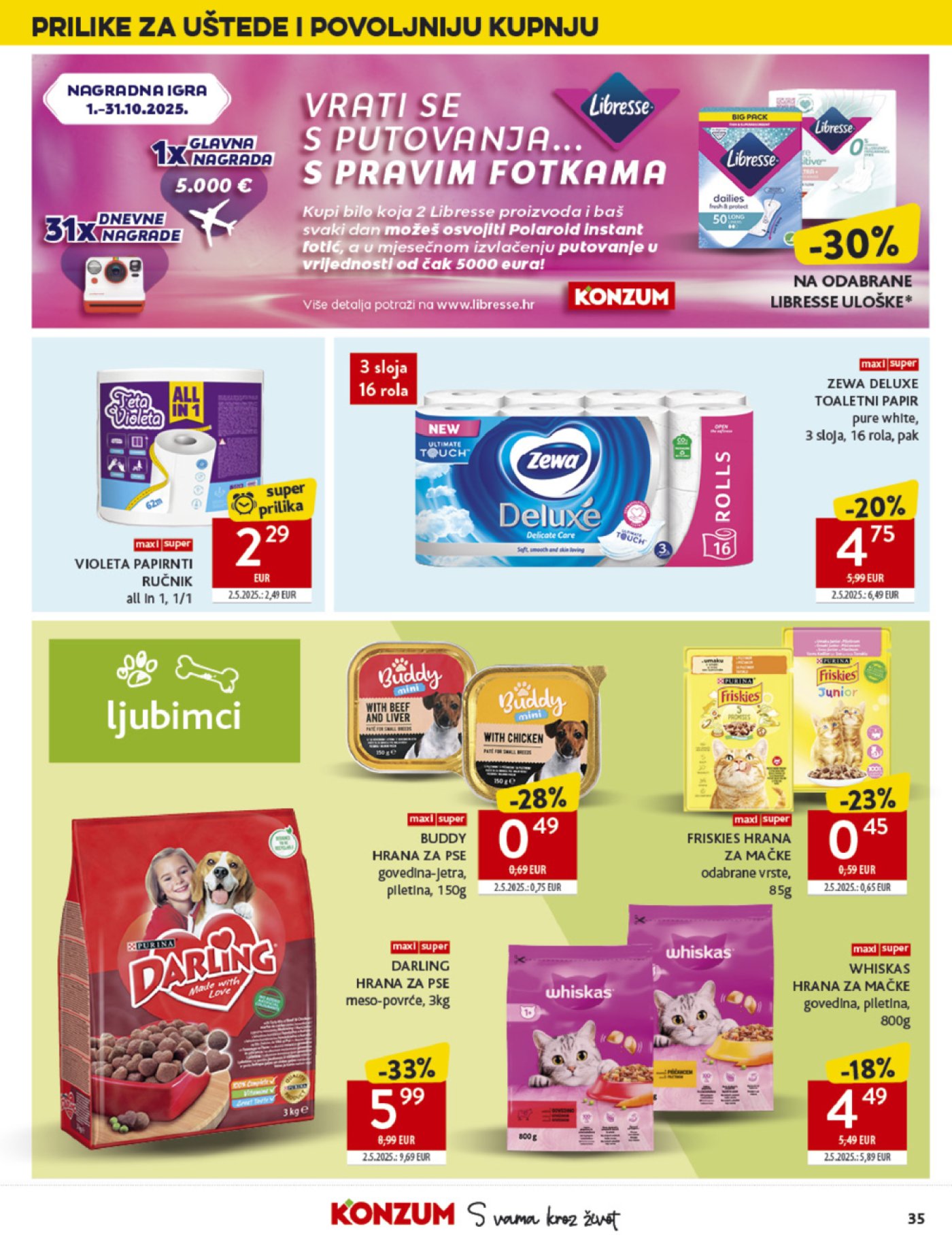 Konzum katalog Akcija 08.10. - 14.10.2025.