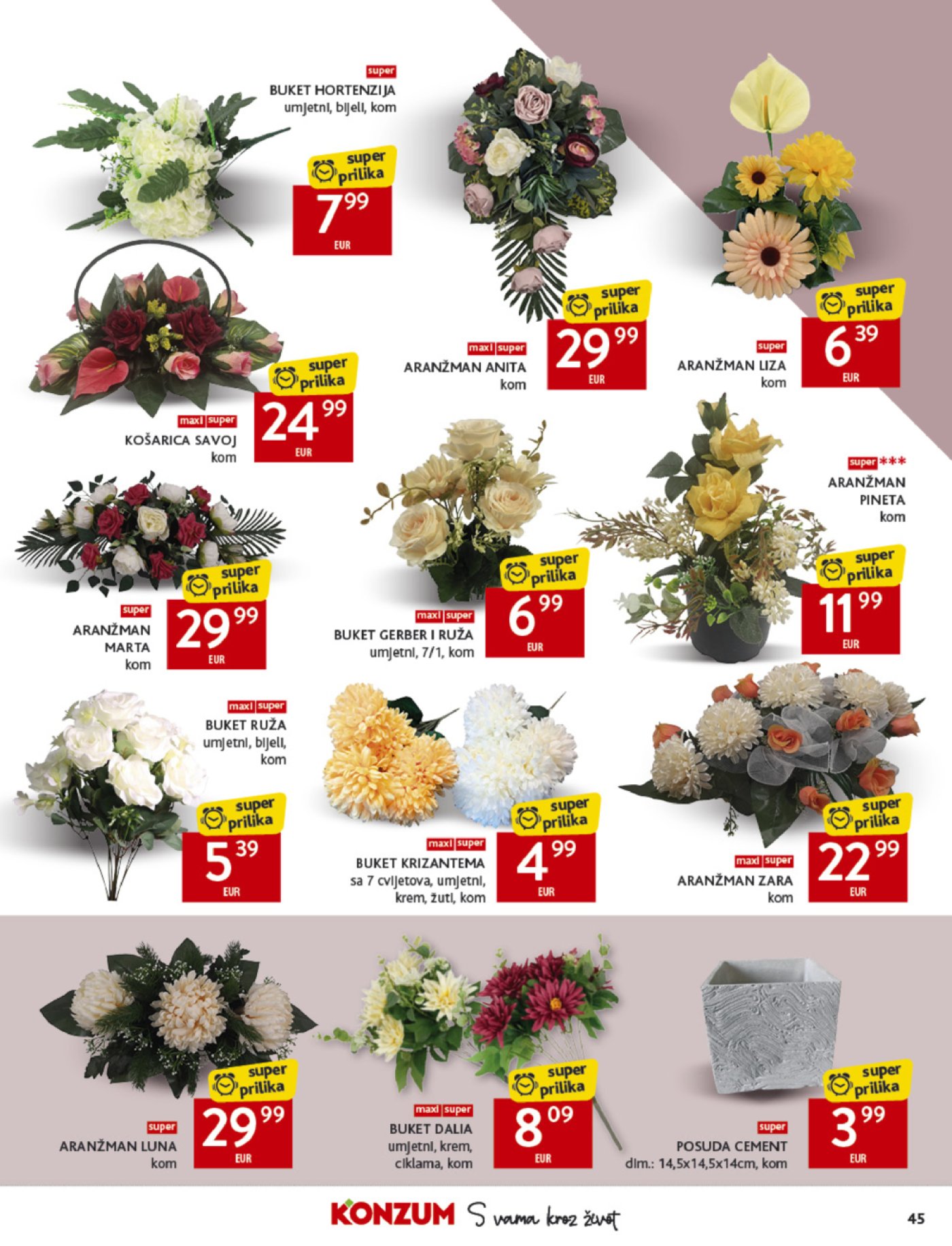 Konzum katalog Akcija 08.10. - 14.10.2025.