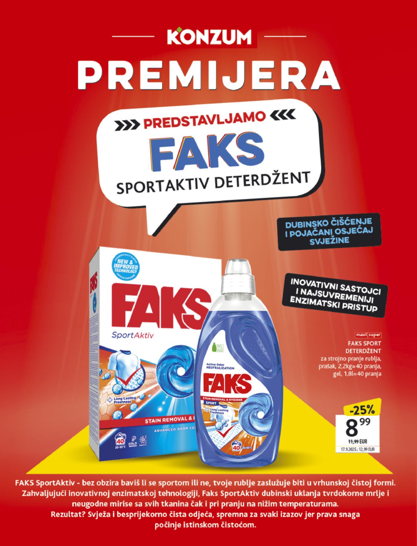 Konzum katalog Akcija 08.10. - 14.10.2025.