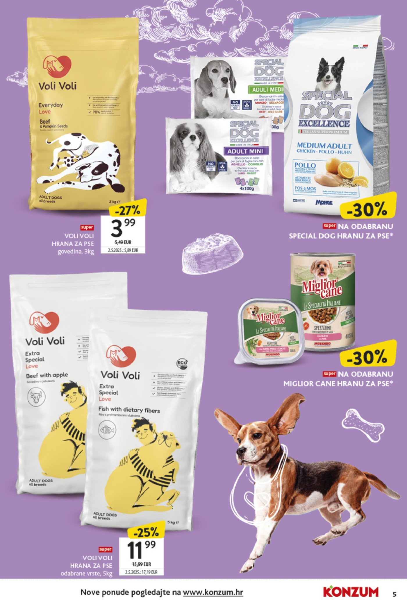 Konzum katalog Kućni ljubimci 06.10. - 19.10.2025.