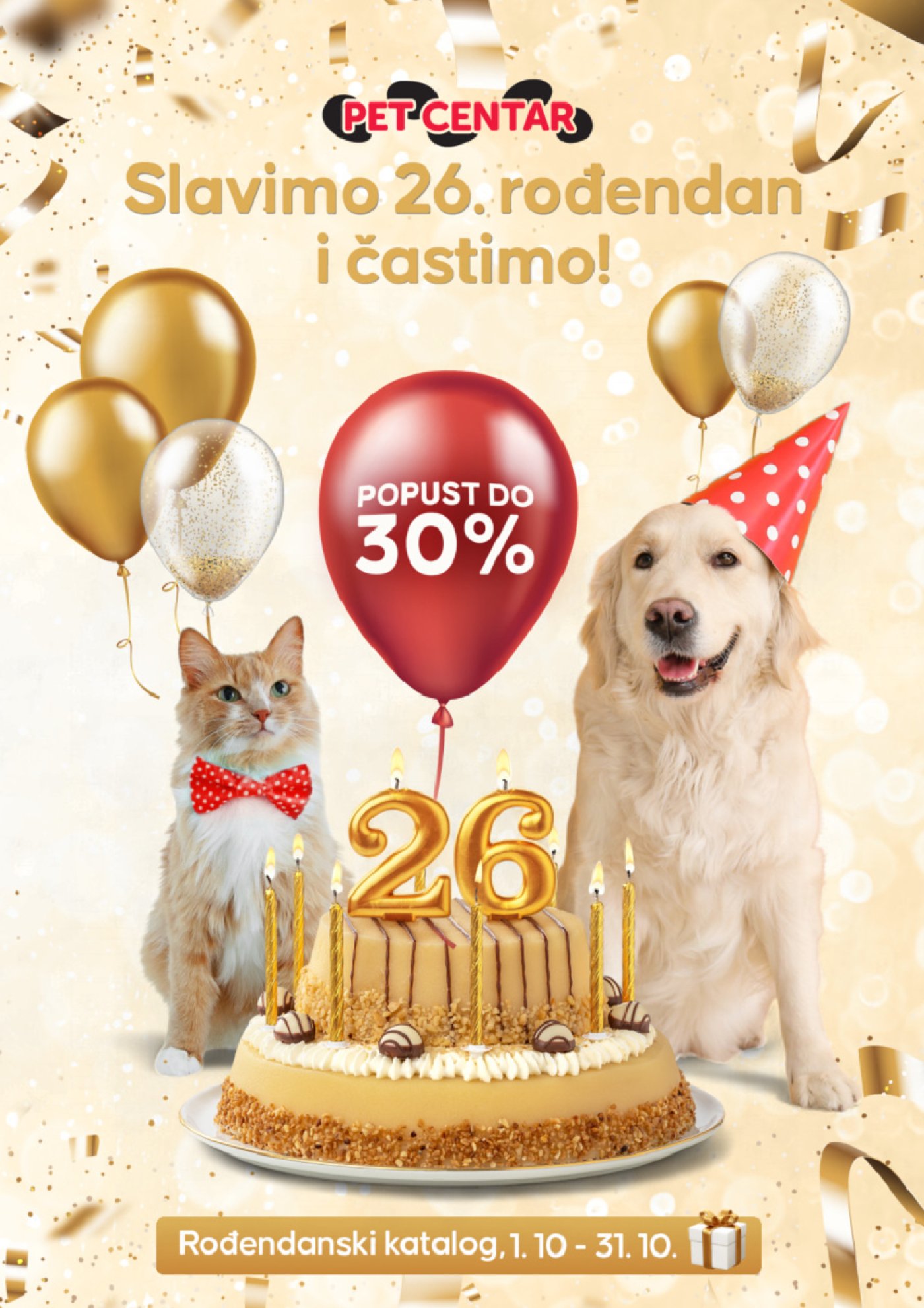 Pet centar katalog Akcija 01.10. - 31.10.2025.