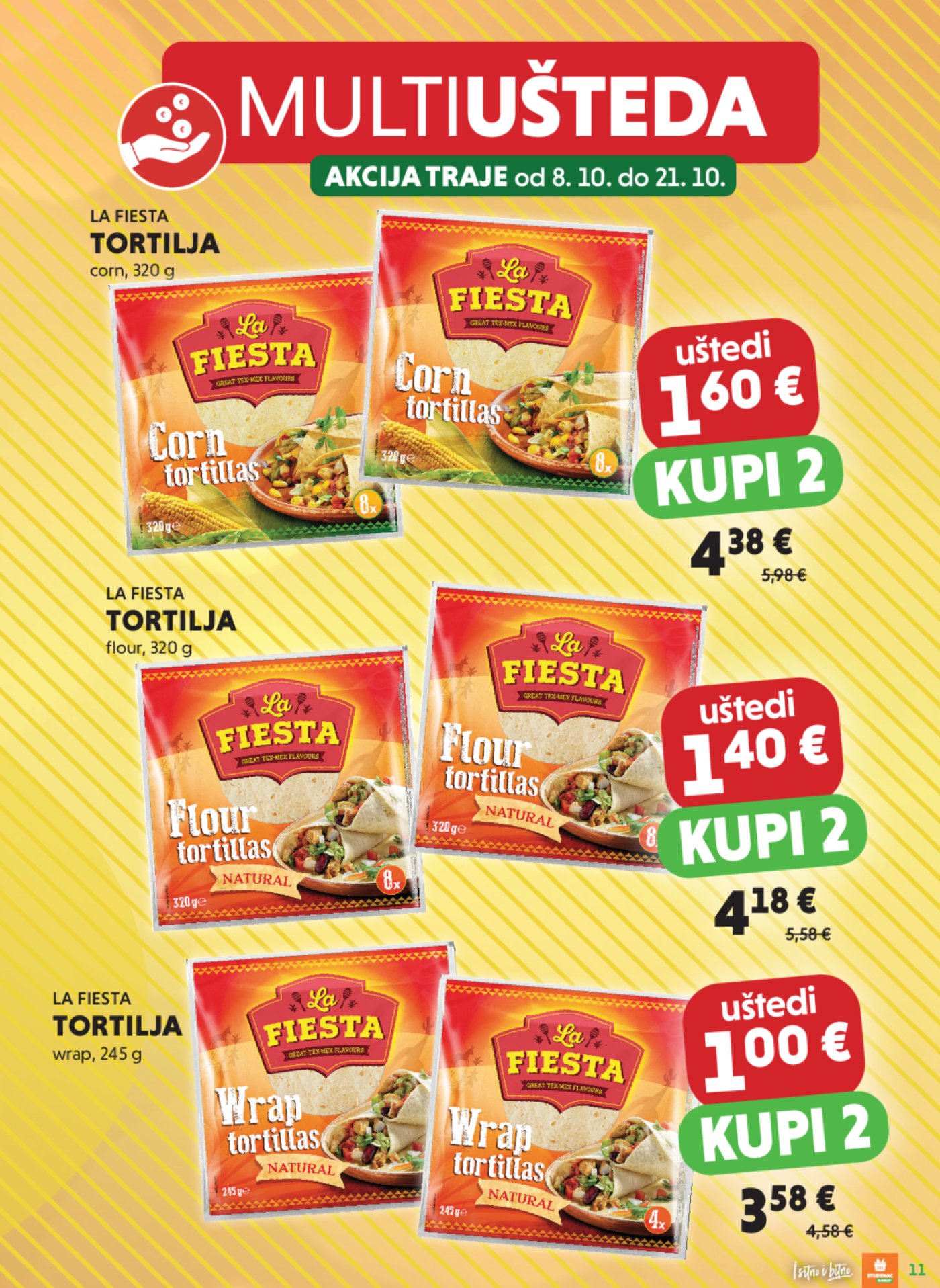 Studenac katalog Multiušteda 08.10. - 21.10.2025.