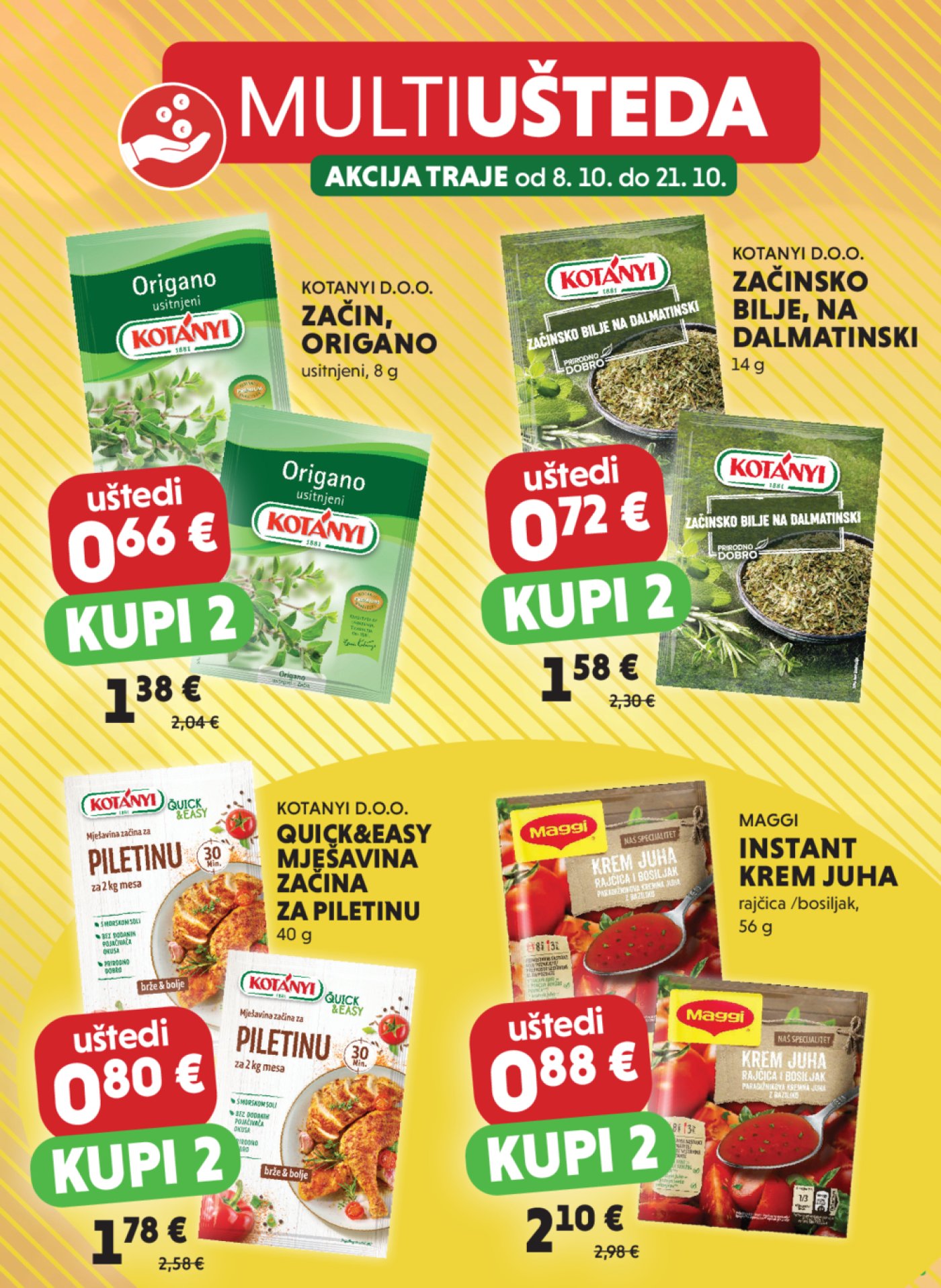 Studenac katalog Multiušteda 08.10. - 21.10.2025.