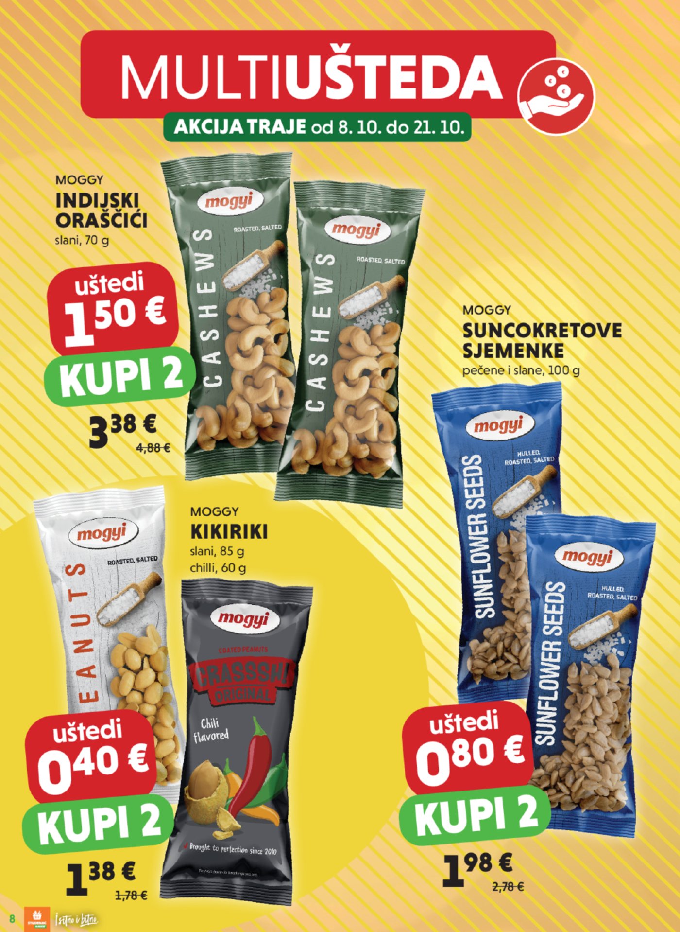 Studenac katalog Multiušteda 08.10. - 21.10.2025.