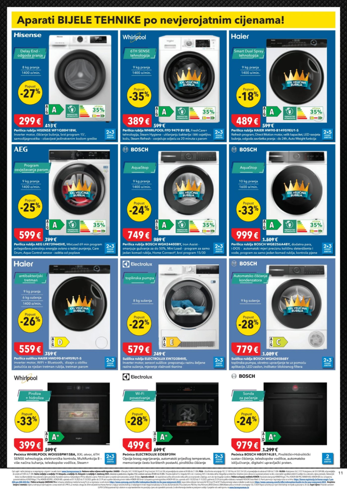 Harvey Norman katalog Black Friday - Nemoj Čekati 16.10.-03.11.2025.