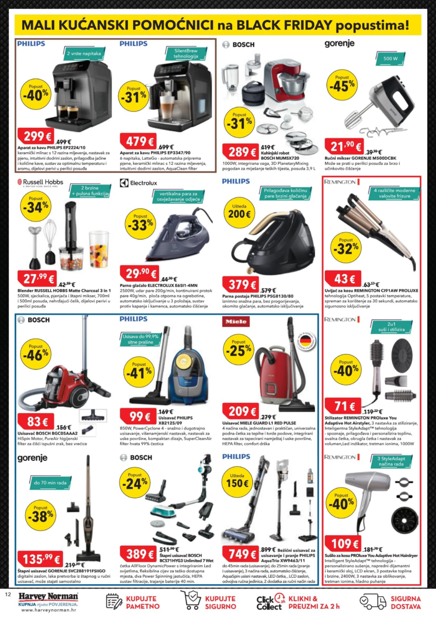 Harvey Norman katalog Black Friday - Nemoj Čekati 16.10.-03.11.2025.