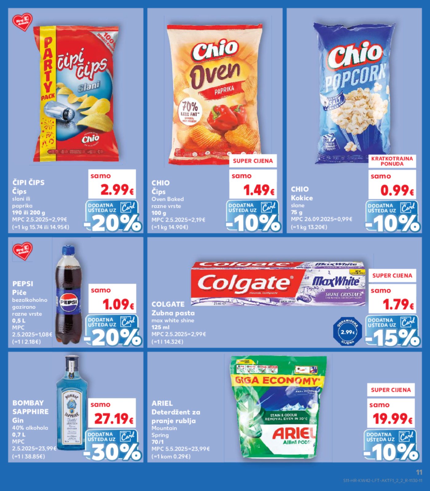 Kaufland katalog Akcija 15.10. - 21.10.2025. Odabrane poslovnice