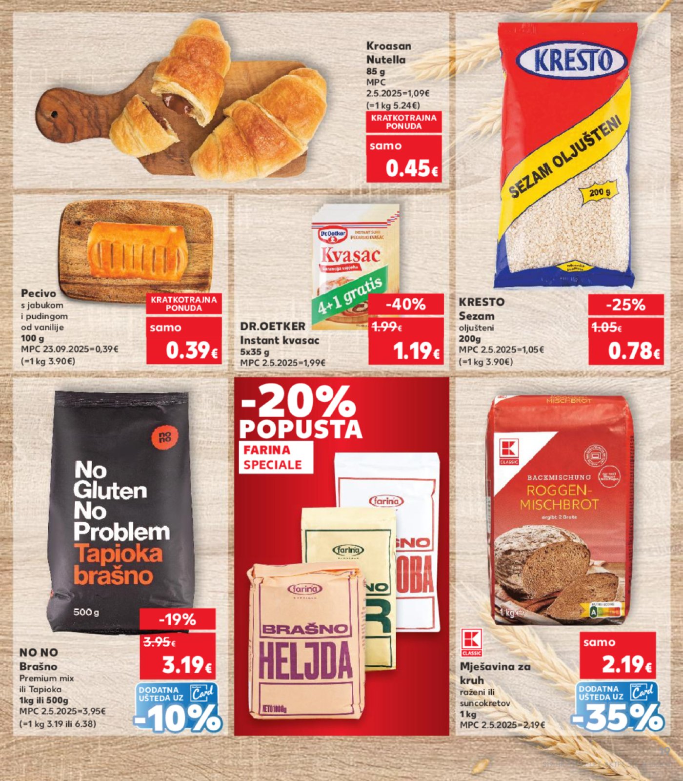 Kaufland katalog Akcija 15.10. - 21.10.2025. Odabrane poslovnice