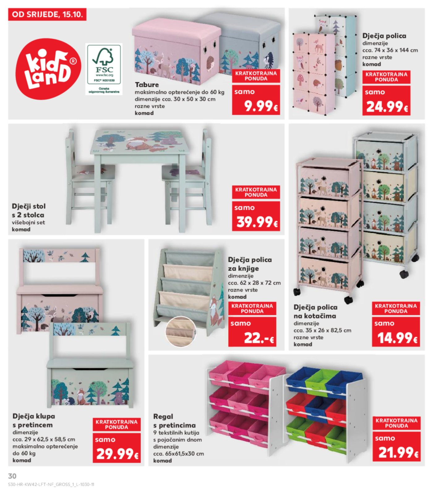 Kaufland katalog Akcija 15.10. - 21.10.2025. Odabrane poslovnice